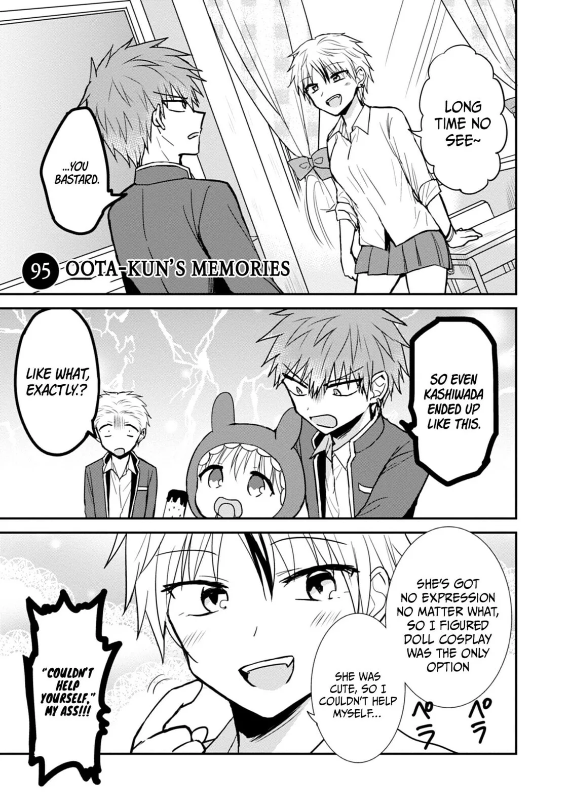 Inexpressive Kashiwada and Expressive Oota - Chapter 95 - Page 1