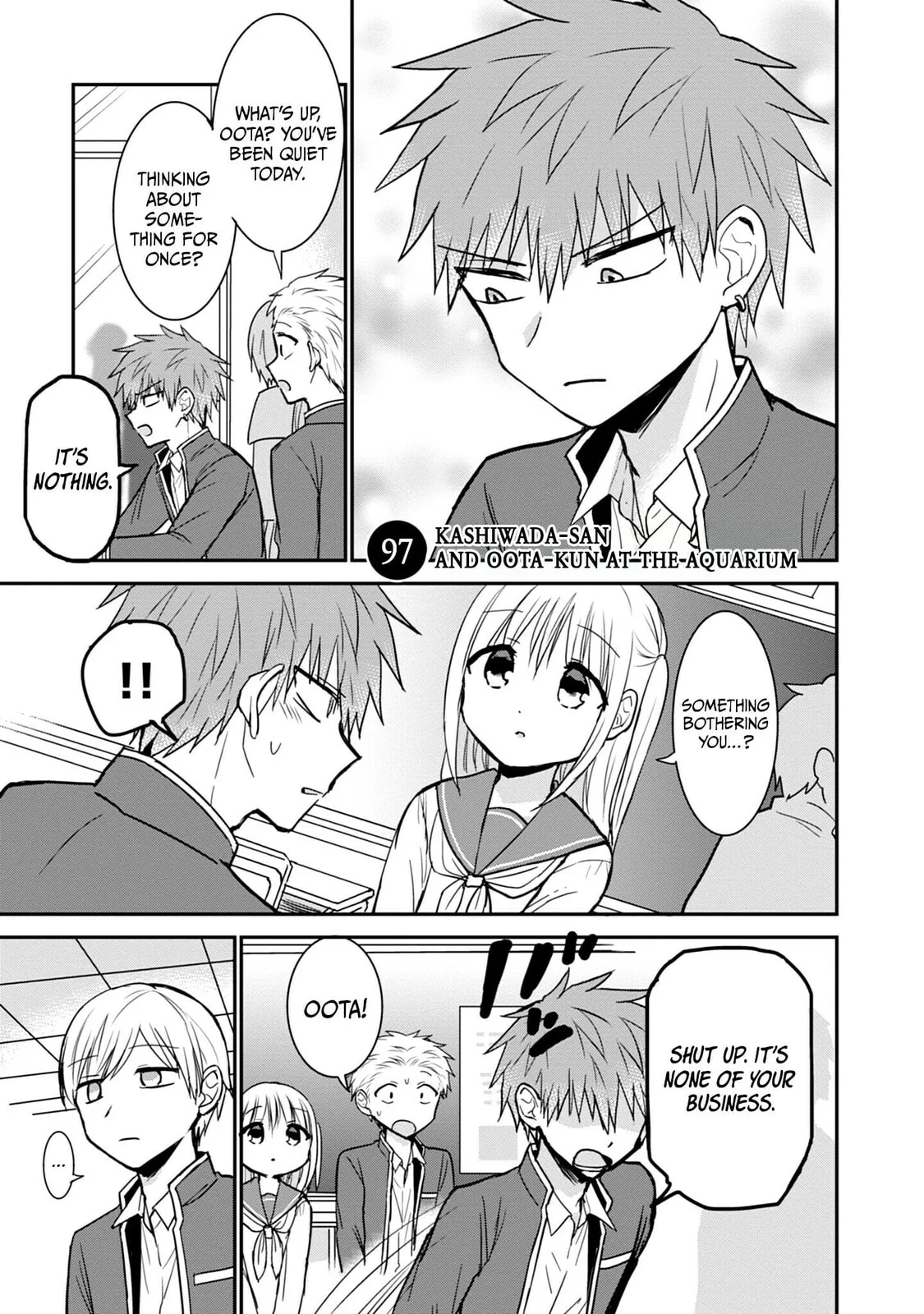 Inexpressive Kashiwada and Expressive Oota - Chapter 97 - Page 1
