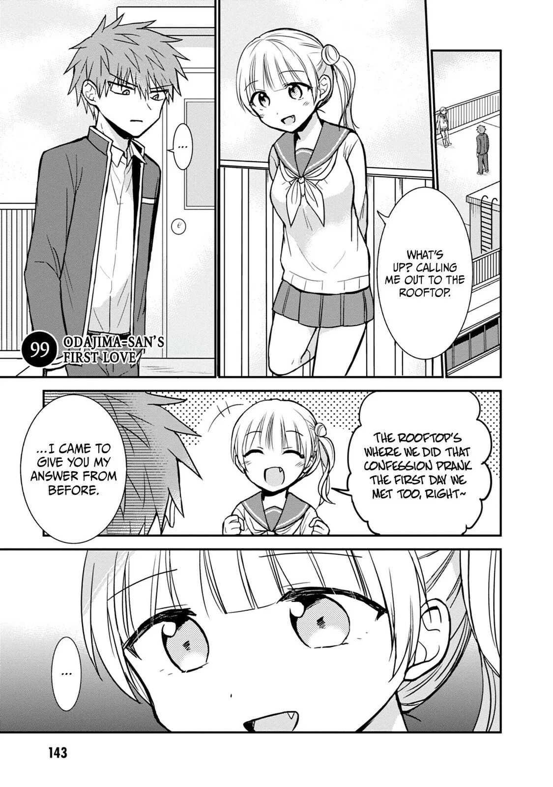 Inexpressive Kashiwada and Expressive Oota - Chapter 99 - Page 1