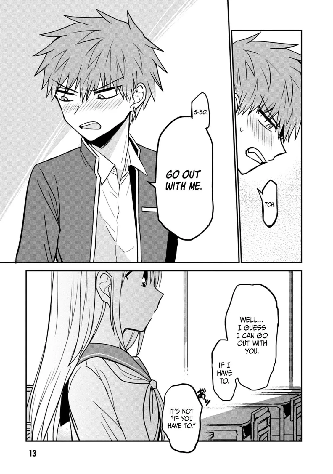 Inexpressive Kashiwada and Expressive Oota - Chapter 100 - Page 13