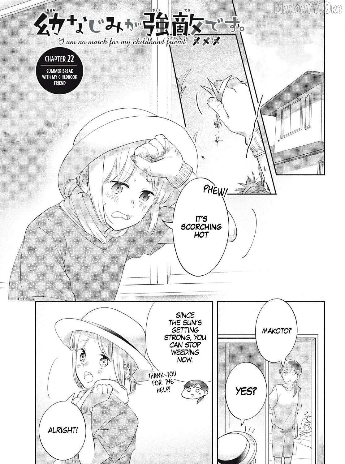 I Am No Match for My Childhood Friend - Chapter 22 - Page 1