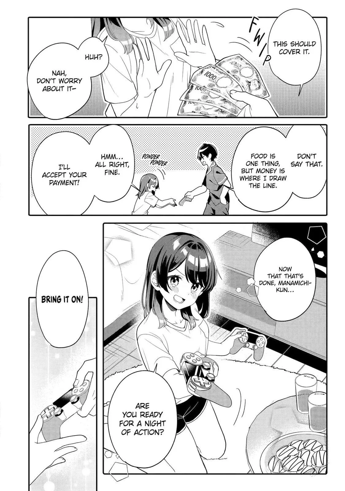Alone in a Room With a Beautiful Girl in Defenseless Cute Pajamas - Chapter 6 - Page 14