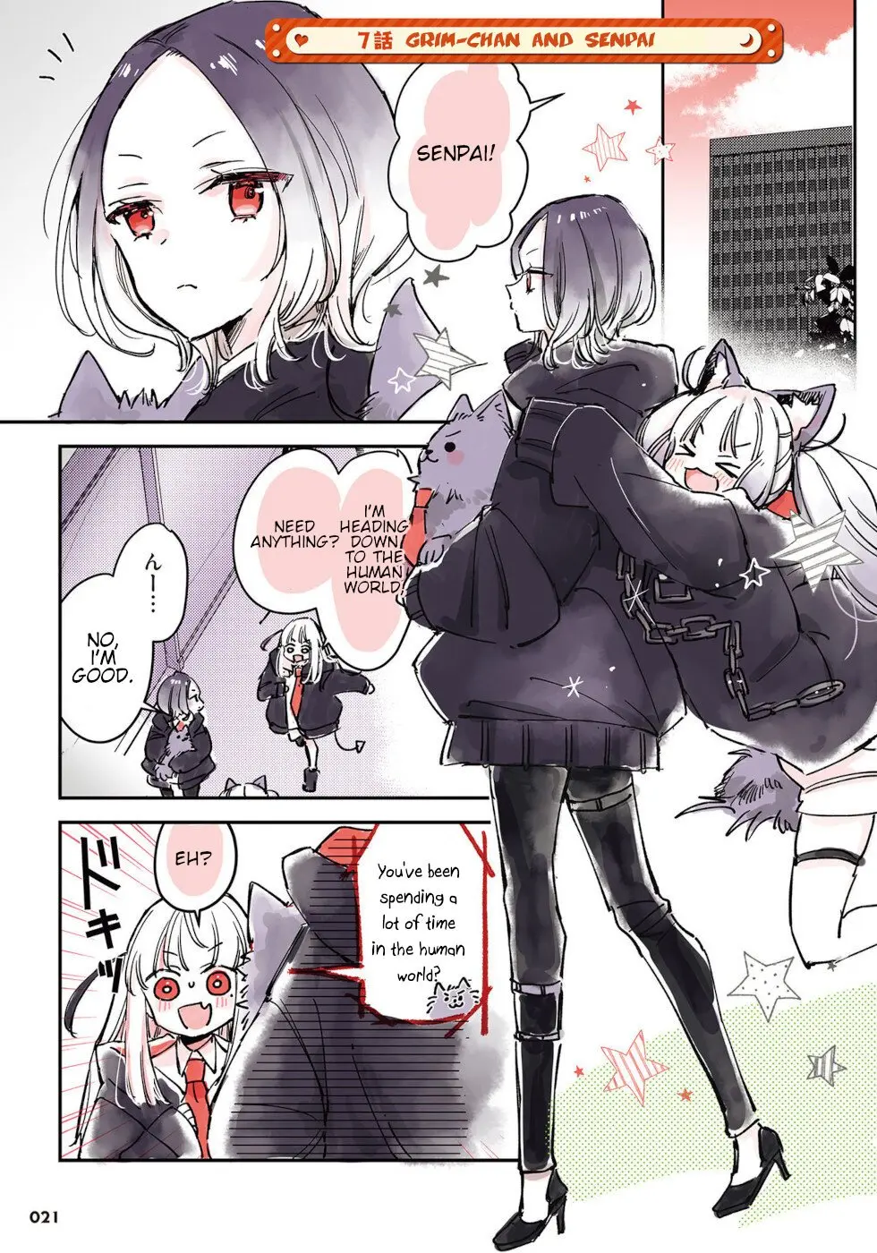Ningen ni Koisuru Shinigami-chan - Chapter 7 - Page 1