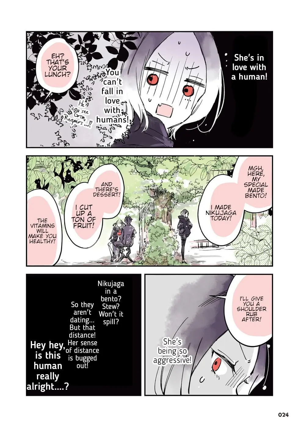 Ningen ni Koisuru Shinigami-chan - Chapter 7 - Page 4