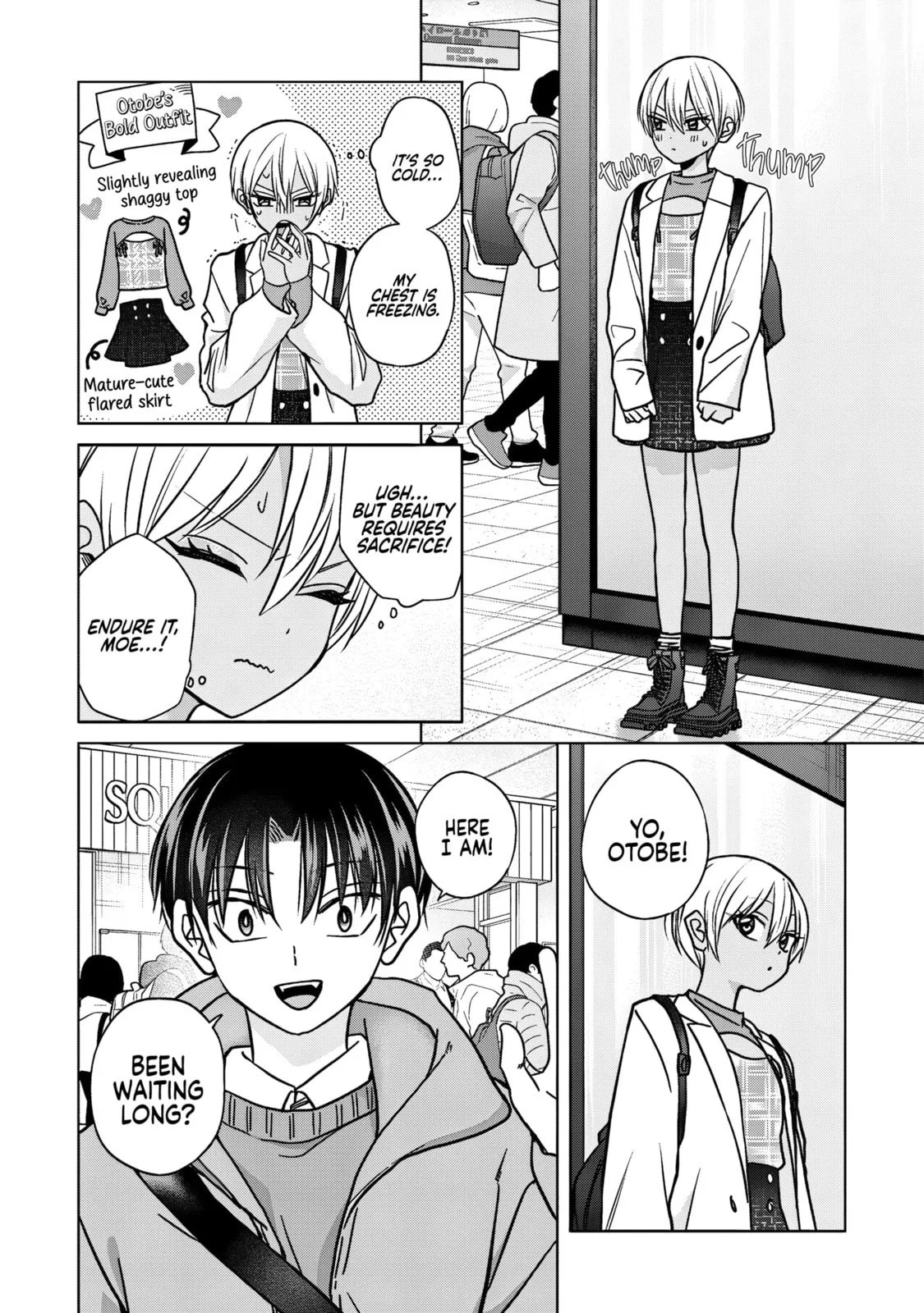 Kusunoki's Flunking Her High School Glow-Up - Chapter 50 - Page 4