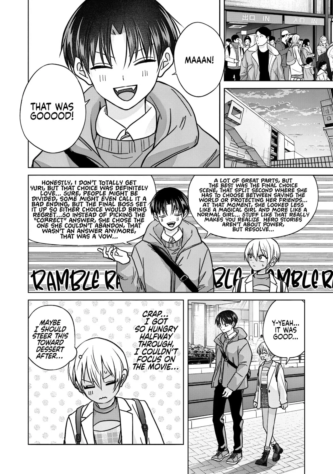 Kusunoki's Flunking Her High School Glow-Up - Chapter 50 - Page 12