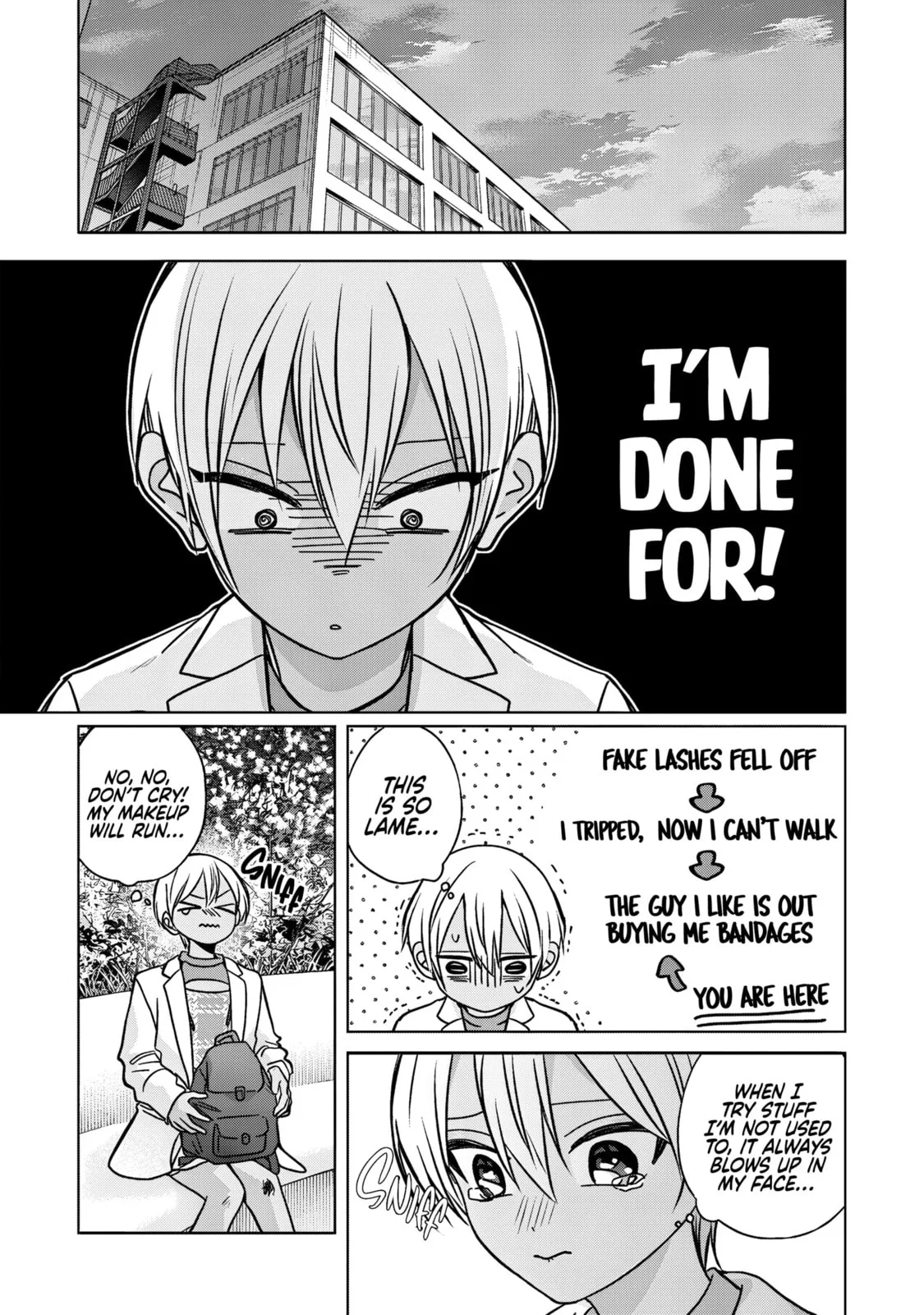 Kusunoki's Flunking Her High School Glow-Up - Chapter 50 - Page 15