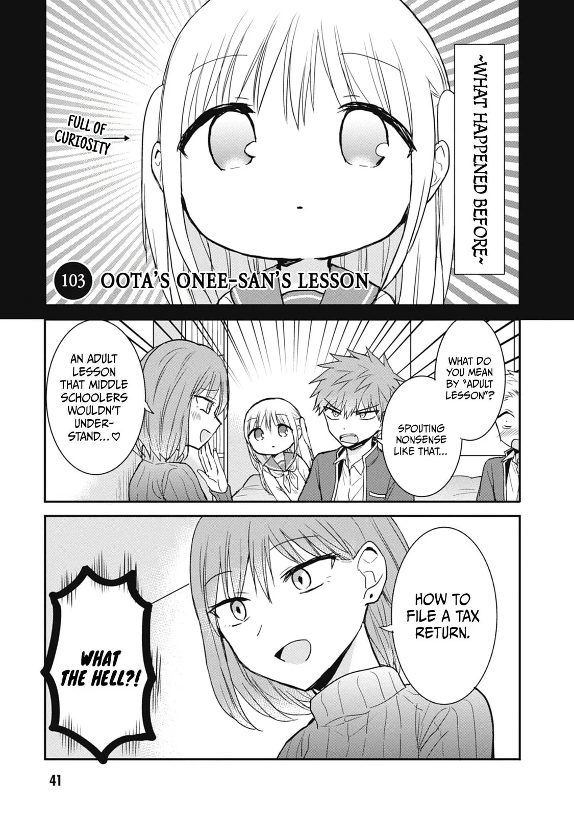 Inexpressive Kashiwada and Expressive Oota - Chapter 103 - Page 1