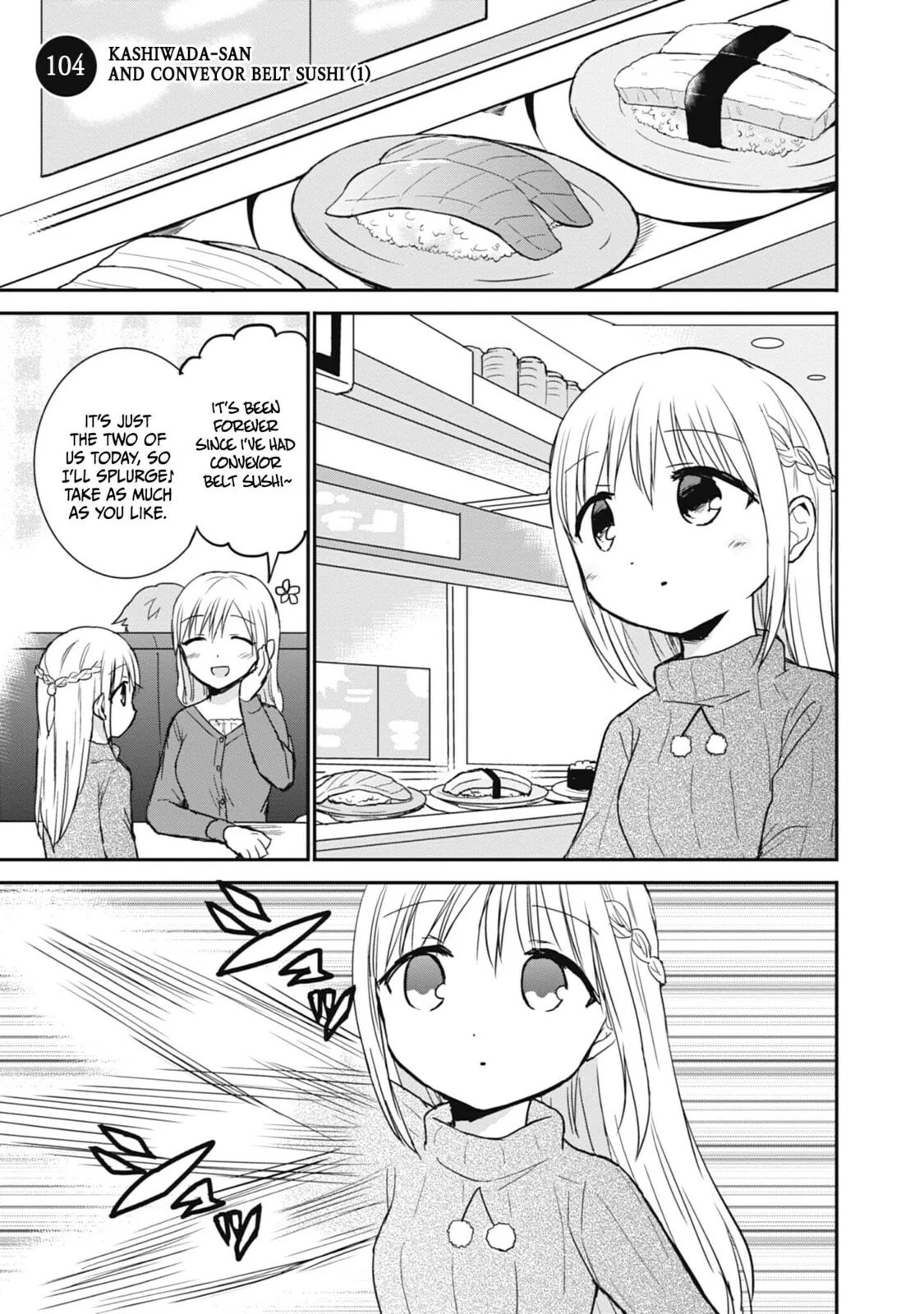 Inexpressive Kashiwada and Expressive Oota - Chapter 104 - Page 1