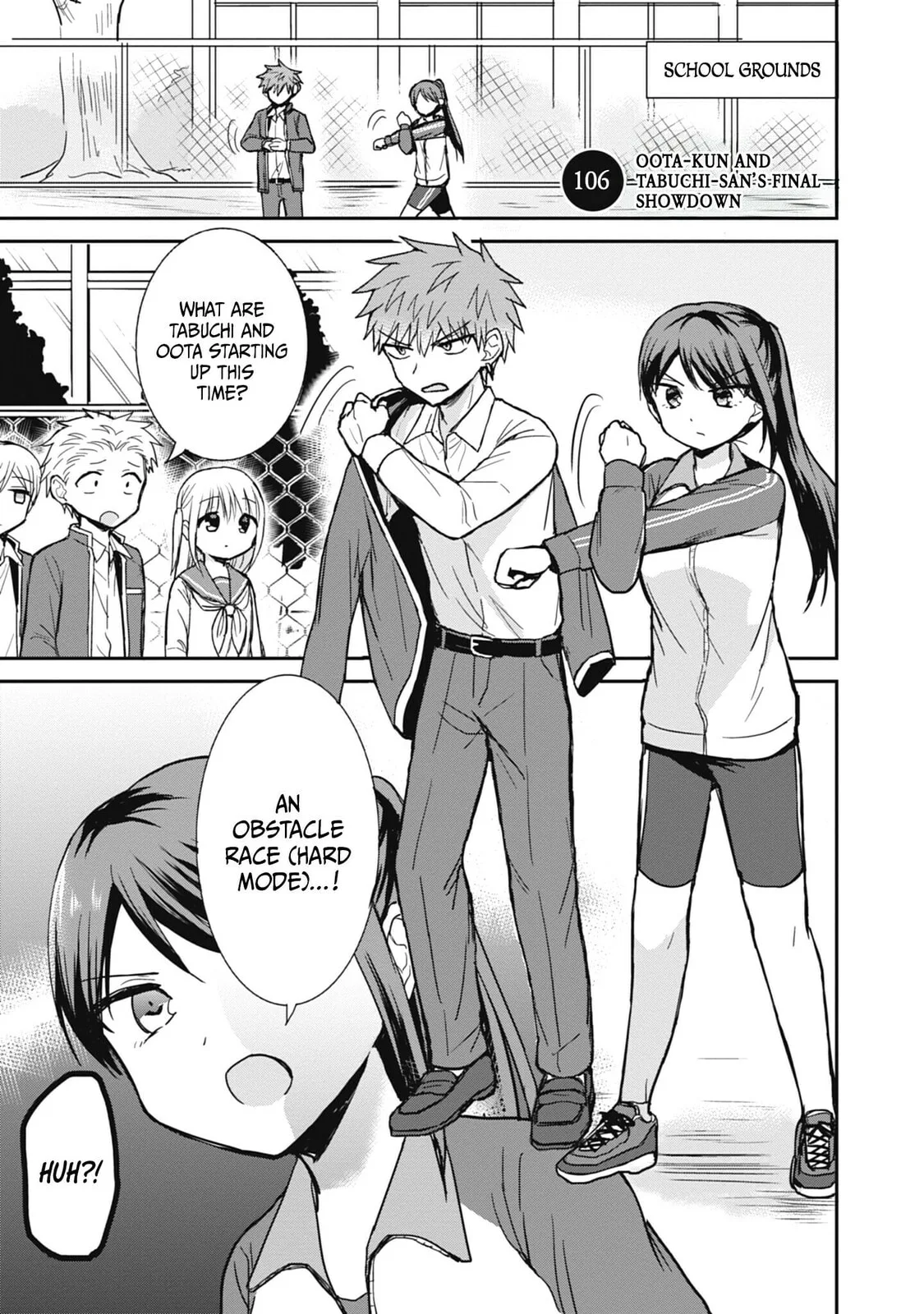 Inexpressive Kashiwada and Expressive Oota - Chapter 106 - Page 1