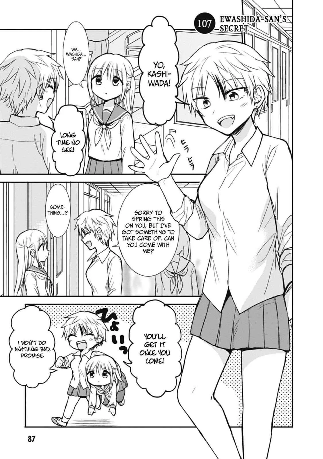 Inexpressive Kashiwada and Expressive Oota - Chapter 107 - Page 1