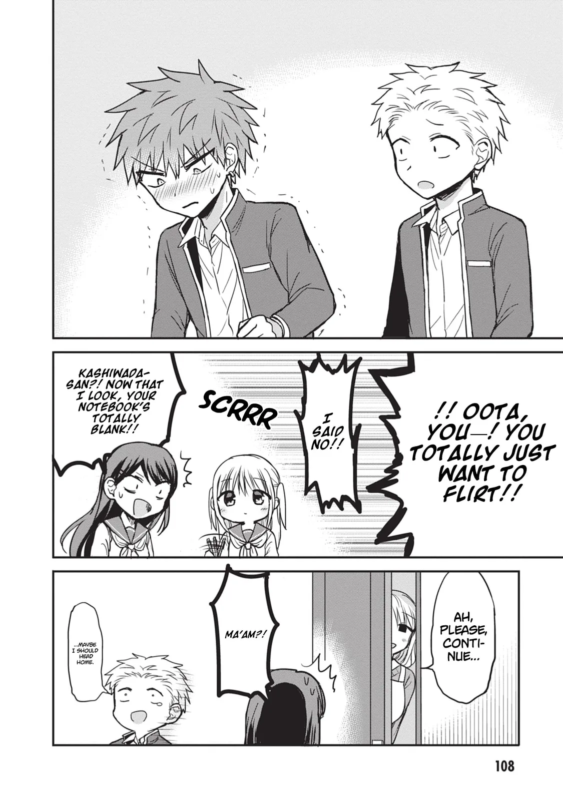 Inexpressive Kashiwada and Expressive Oota - Chapter 108 - Page 8