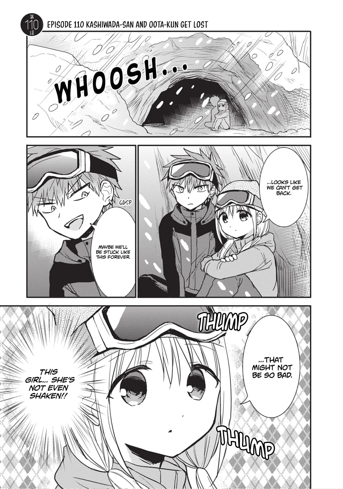 Inexpressive Kashiwada and Expressive Oota - Chapter 110 - Page 1
