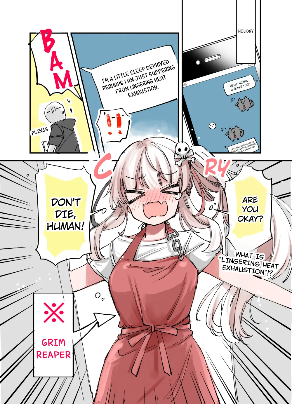 Ningen ni Koisuru Shinigami-chan - Chapter 41.1 - Page 1
