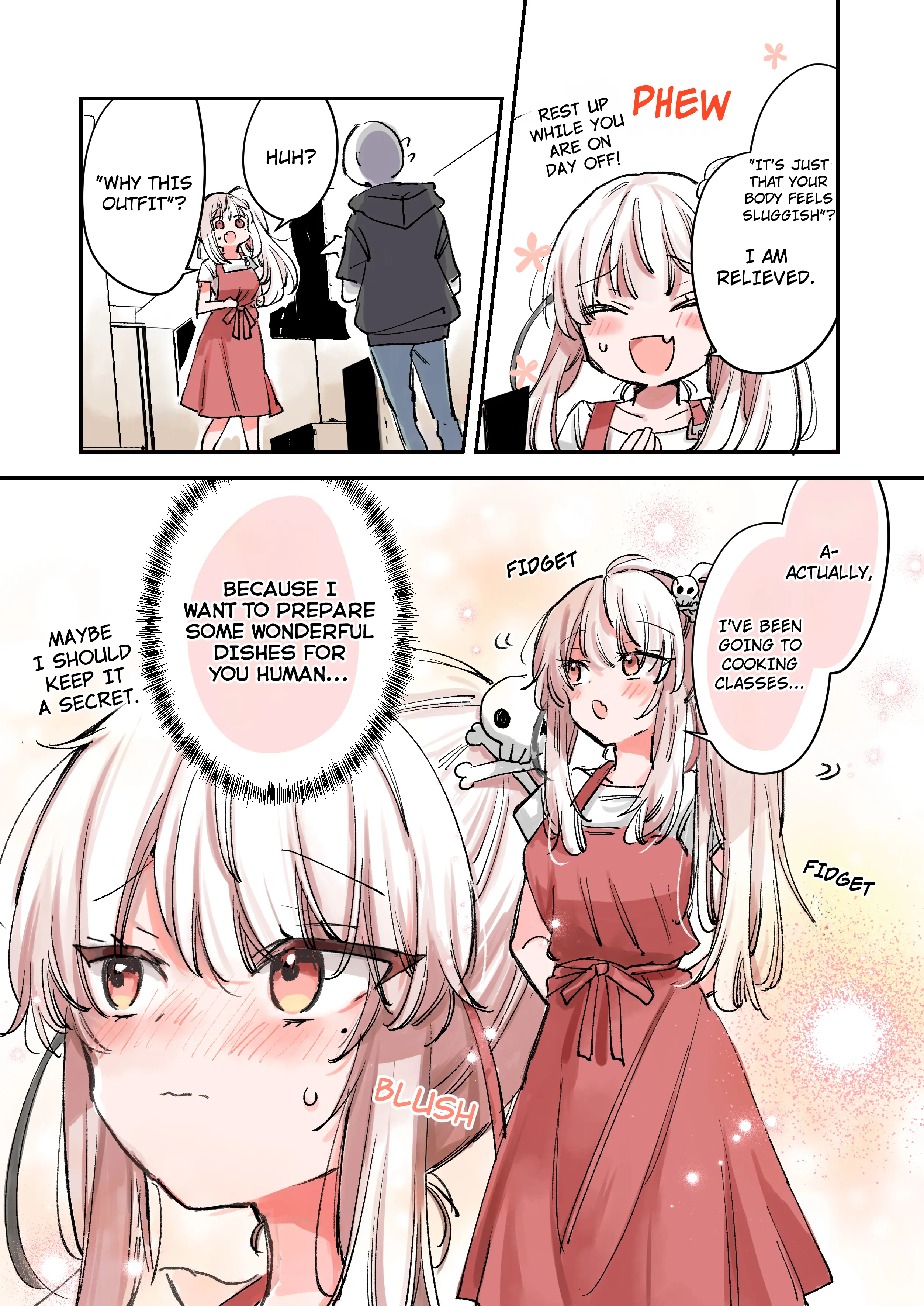 Ningen ni Koisuru Shinigami-chan - Chapter 41.1 - Page 2