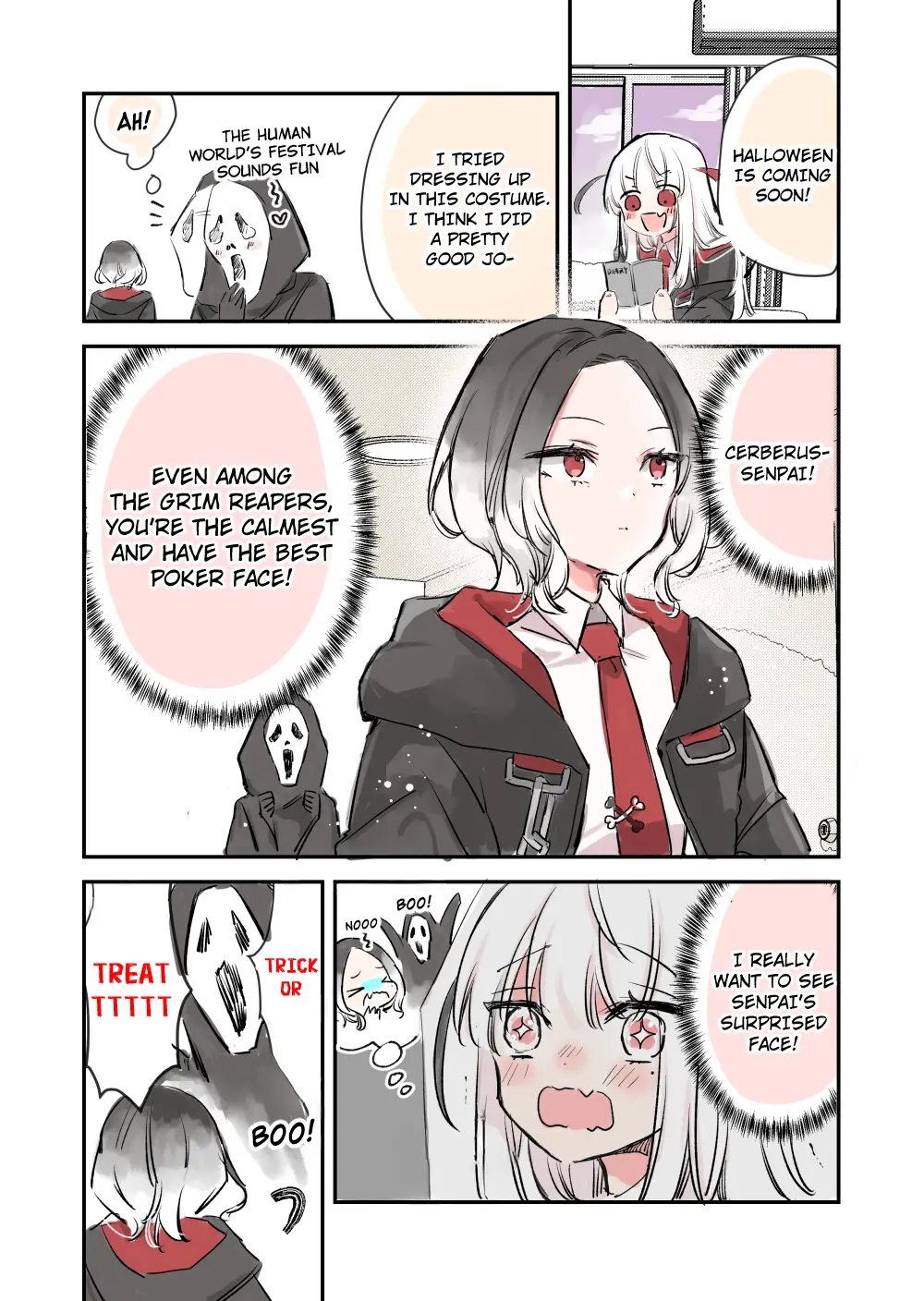 Ningen ni Koisuru Shinigami-chan - Chapter 41.2 - Page 1