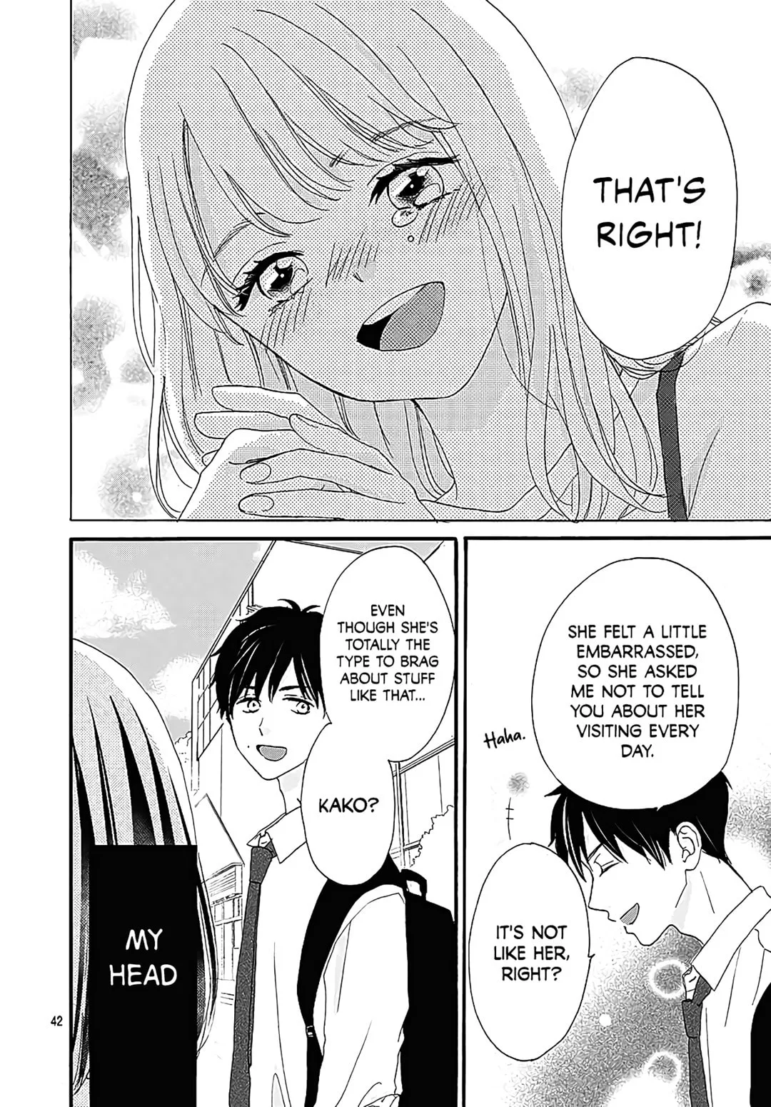 It'd Be Nice If You Were An Angel - Chapter 1 - Page 42