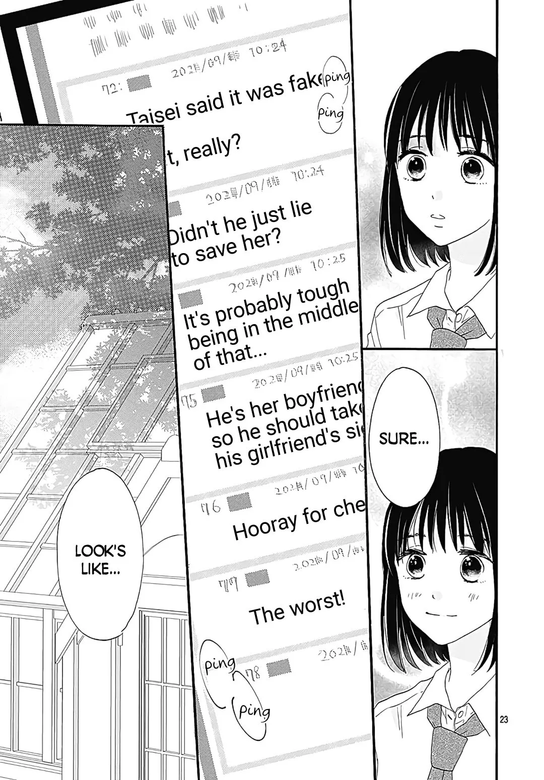 It'd Be Nice If You Were An Angel - Chapter 2 - Page 23