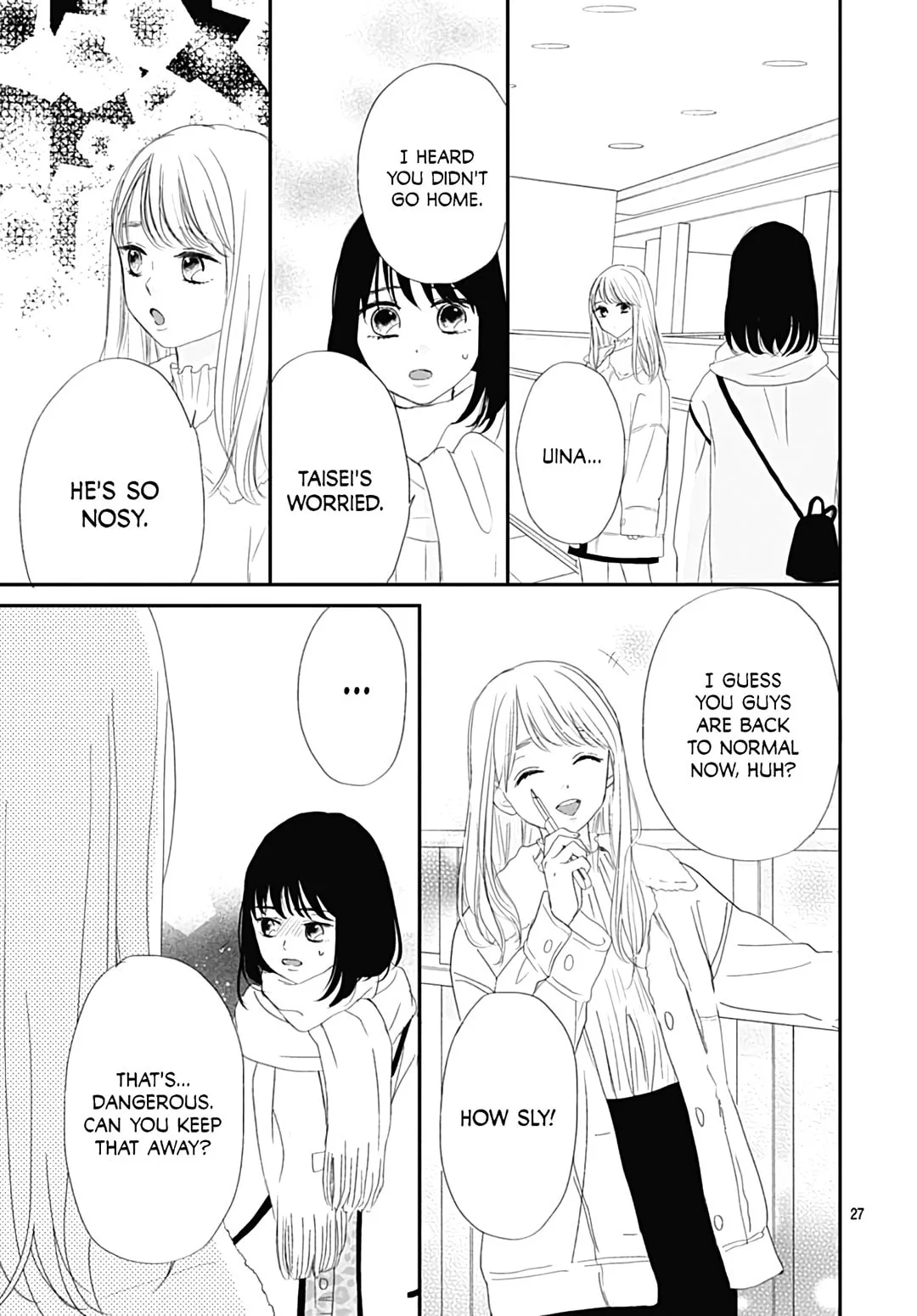 It'd Be Nice If You Were An Angel - Chapter 11 - Page 27