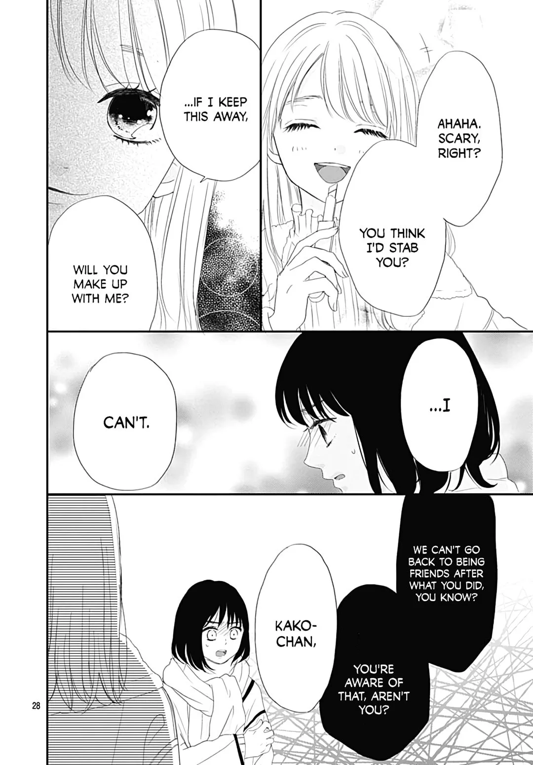 It'd Be Nice If You Were An Angel - Chapter 11 - Page 28