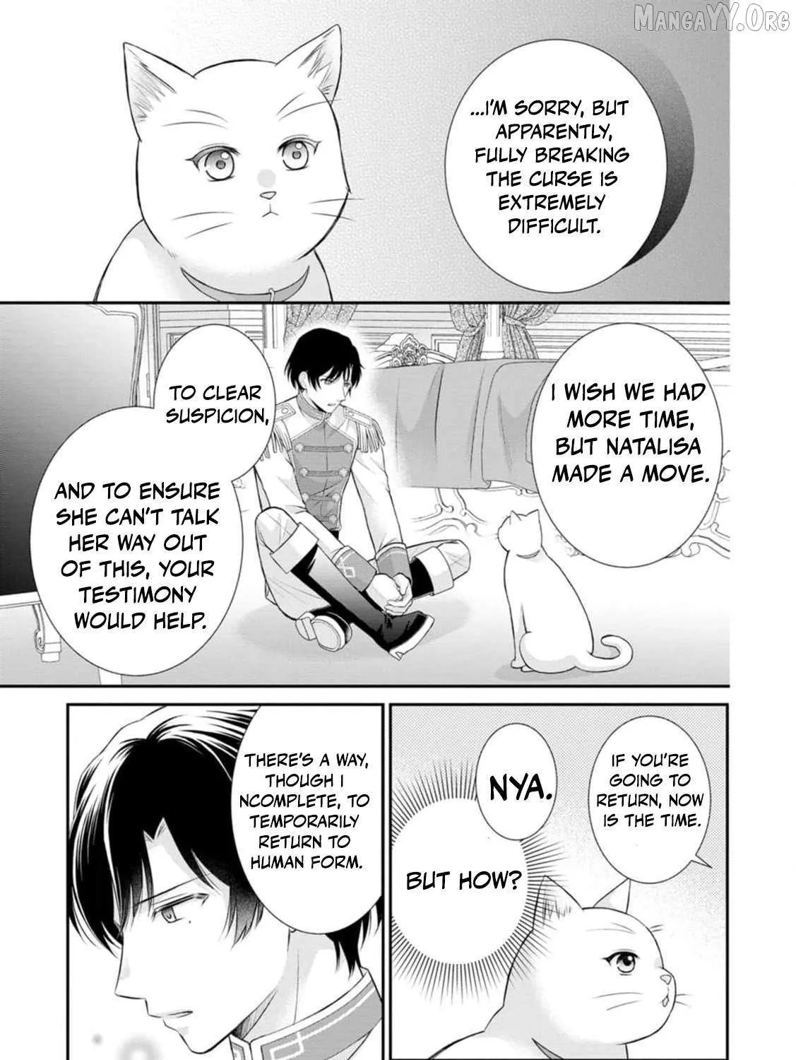 The Villainess Cursed into a Cat is Taken in by the Crown Prince - Chapter 13 - Page 35