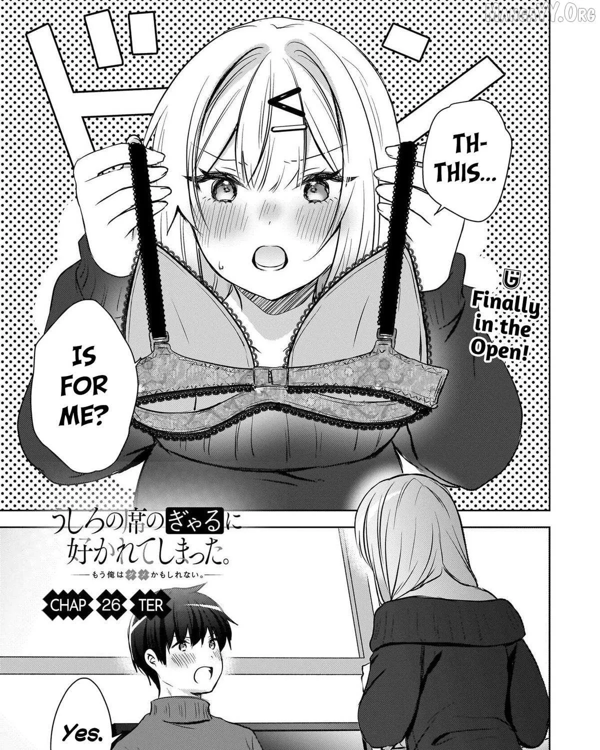 Ushiro no Seki no Gyaru ni Sukarete Shimatta -Mou Ore wa Damekamoshirenai- - Chapter 26 - Page 1