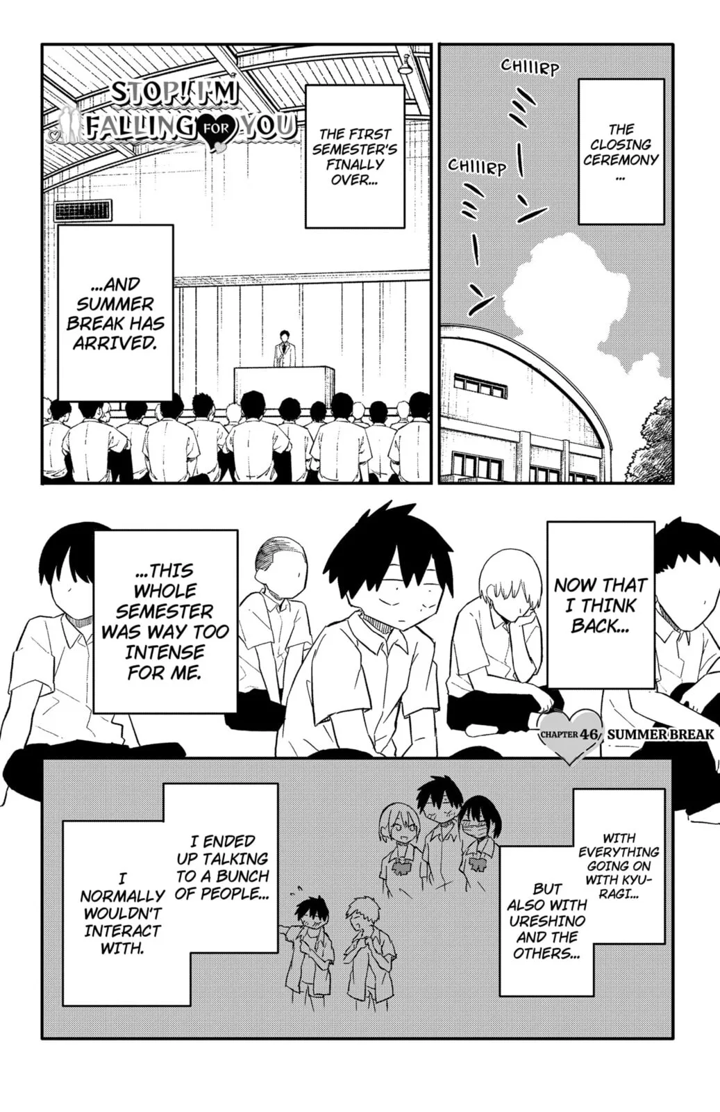 Stop! I'm Falling for You! - Chapter 46 - Page 1