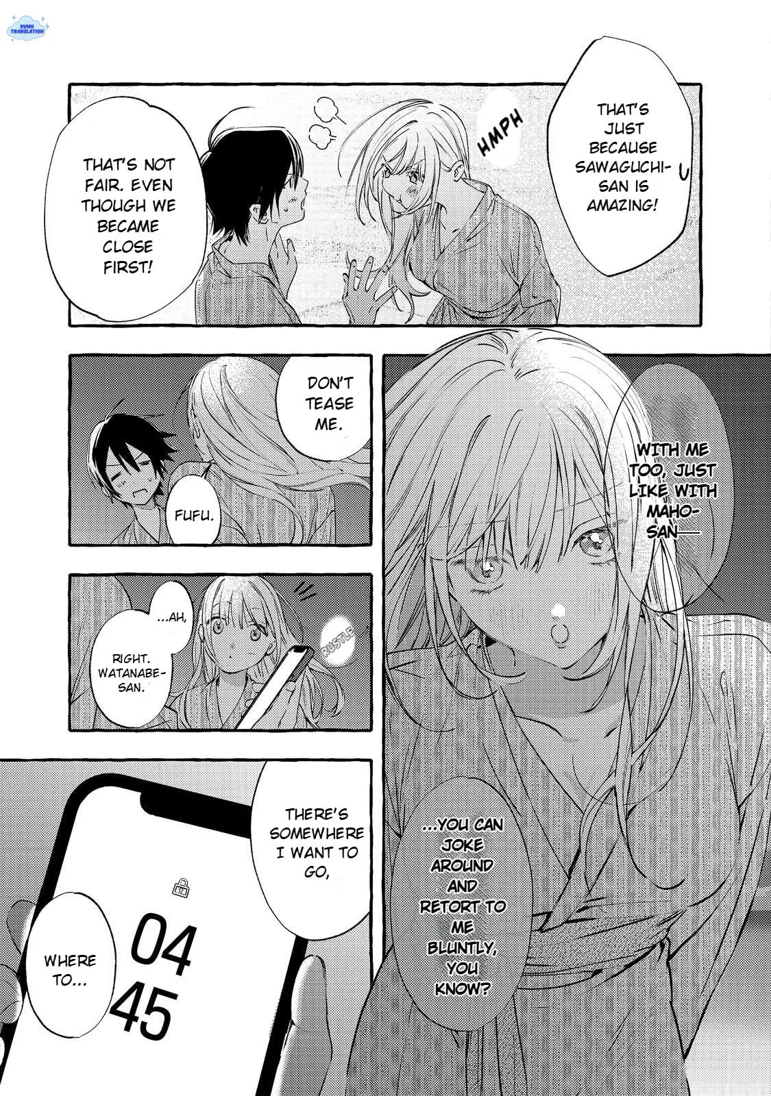 The School's Madonna, Watanabe-san, for Some Reason Asks My Schedule Every Week - Chapter 8.1 - Page 5