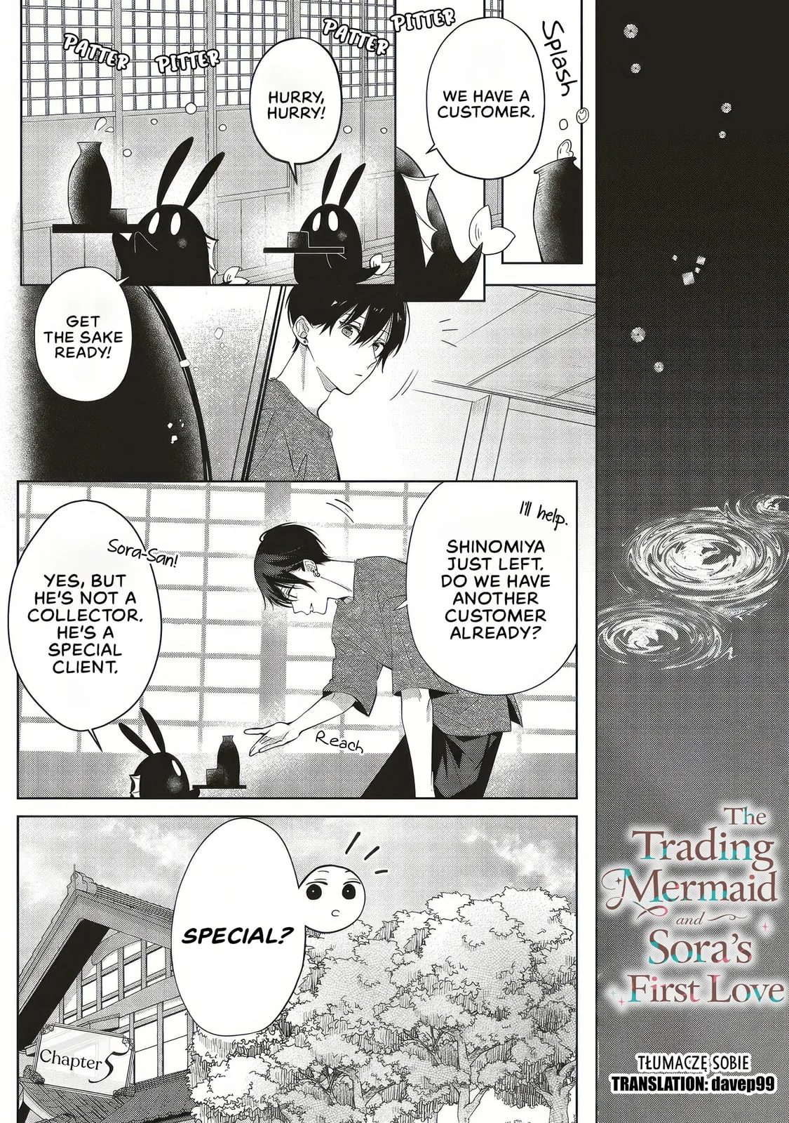 Akinai Ningyo to Soku no Hatsukoi - Chapter 5.1 - Page 1