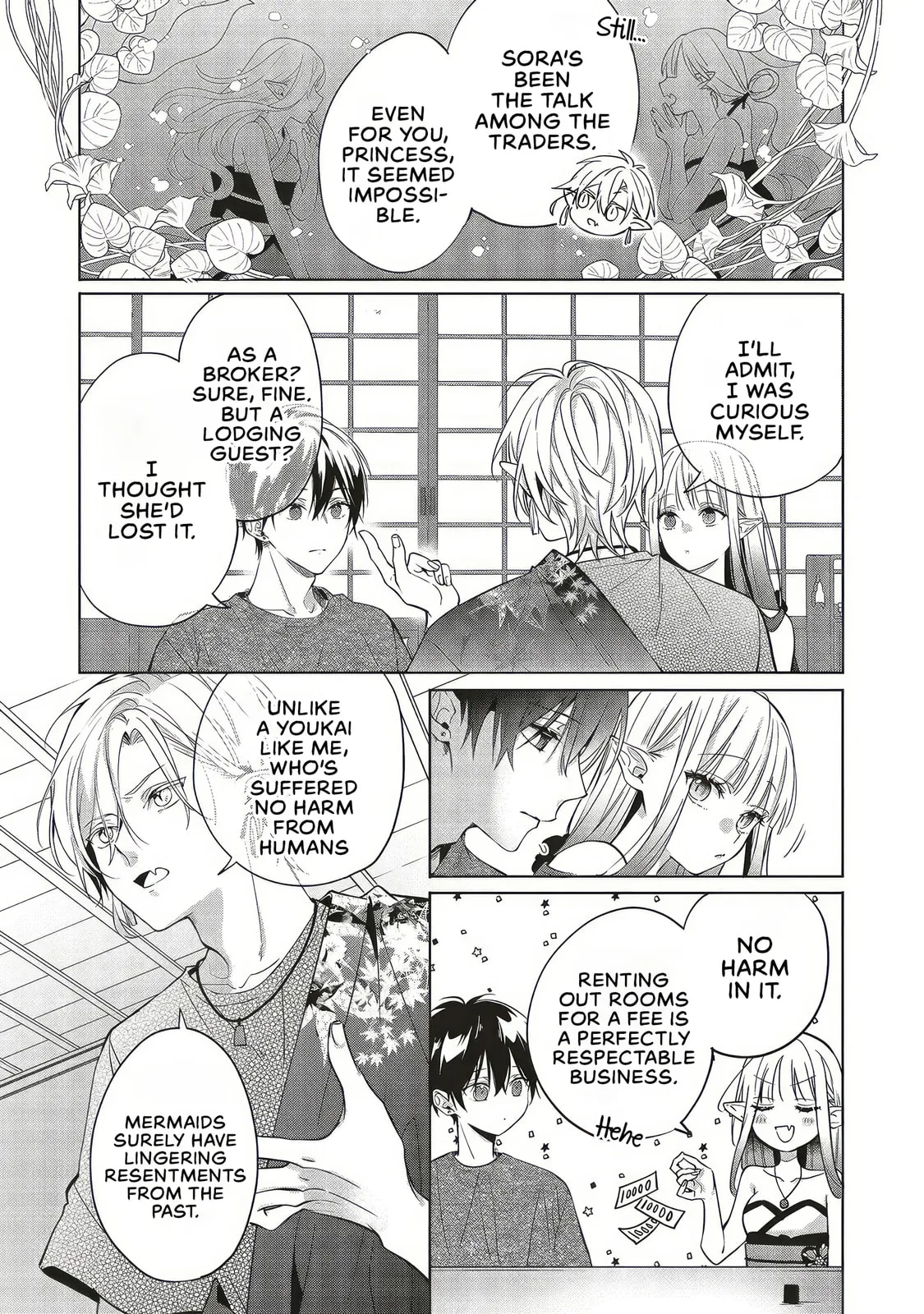 Akinai Ningyo to Soku no Hatsukoi - Chapter 5.1 - Page 5