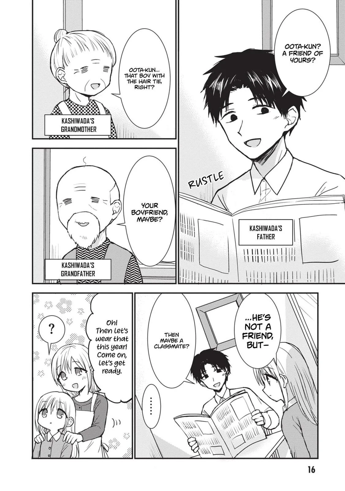 Inexpressive Kashiwada and Expressive Oota - Chapter 113 - Page 2