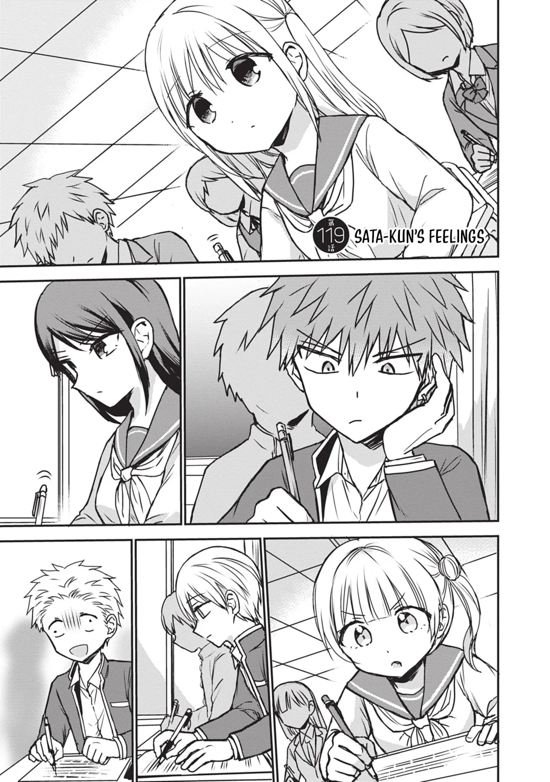 Inexpressive Kashiwada and Expressive Oota - Chapter 119 - Page 1