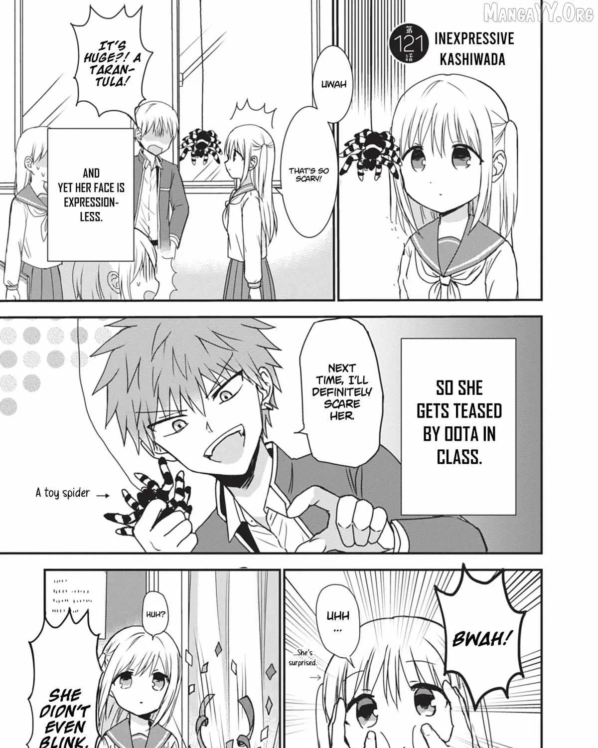 Inexpressive Kashiwada and Expressive Oota - Chapter 121 - Page 1