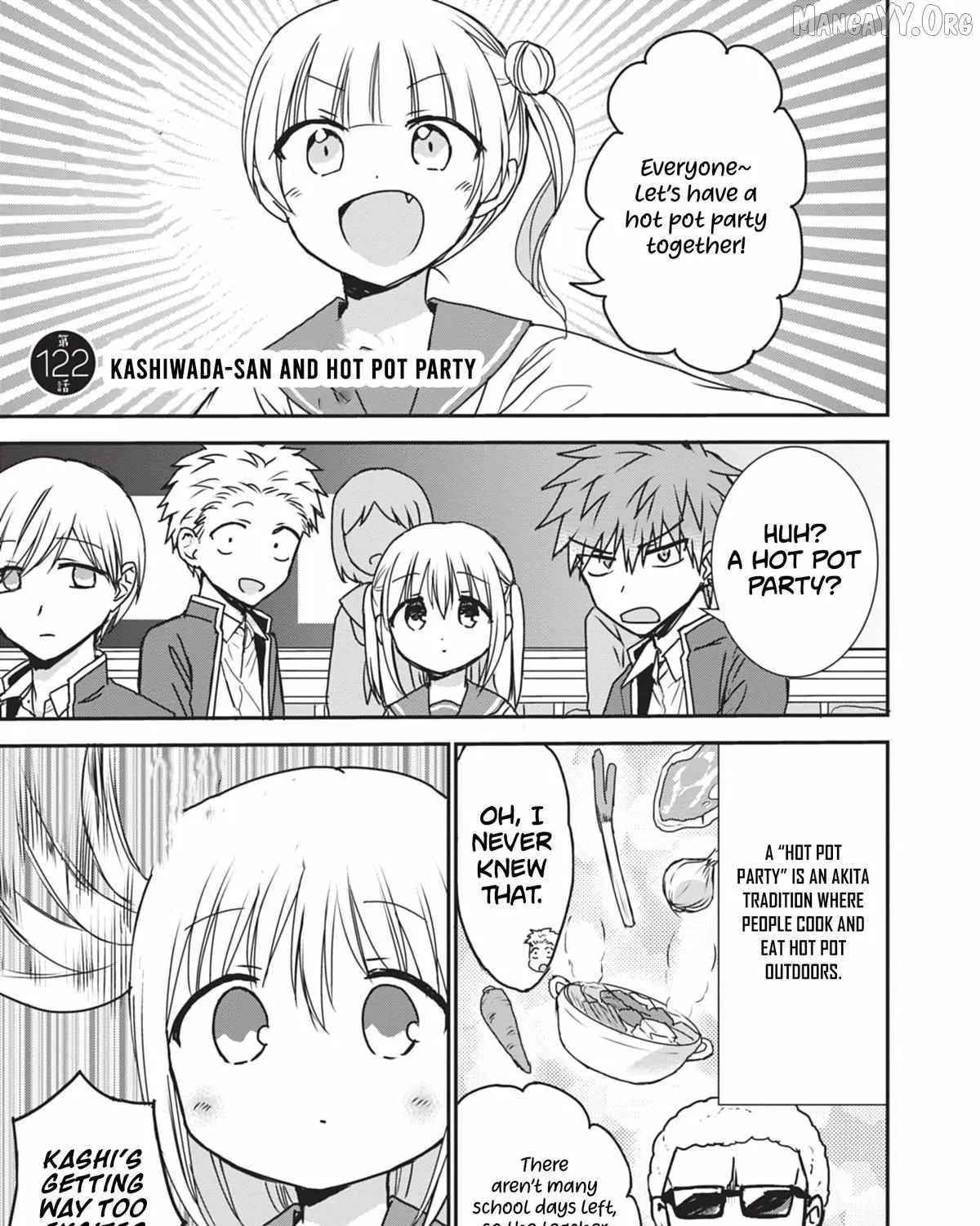 Inexpressive Kashiwada and Expressive Oota - Chapter 122 - Page 1