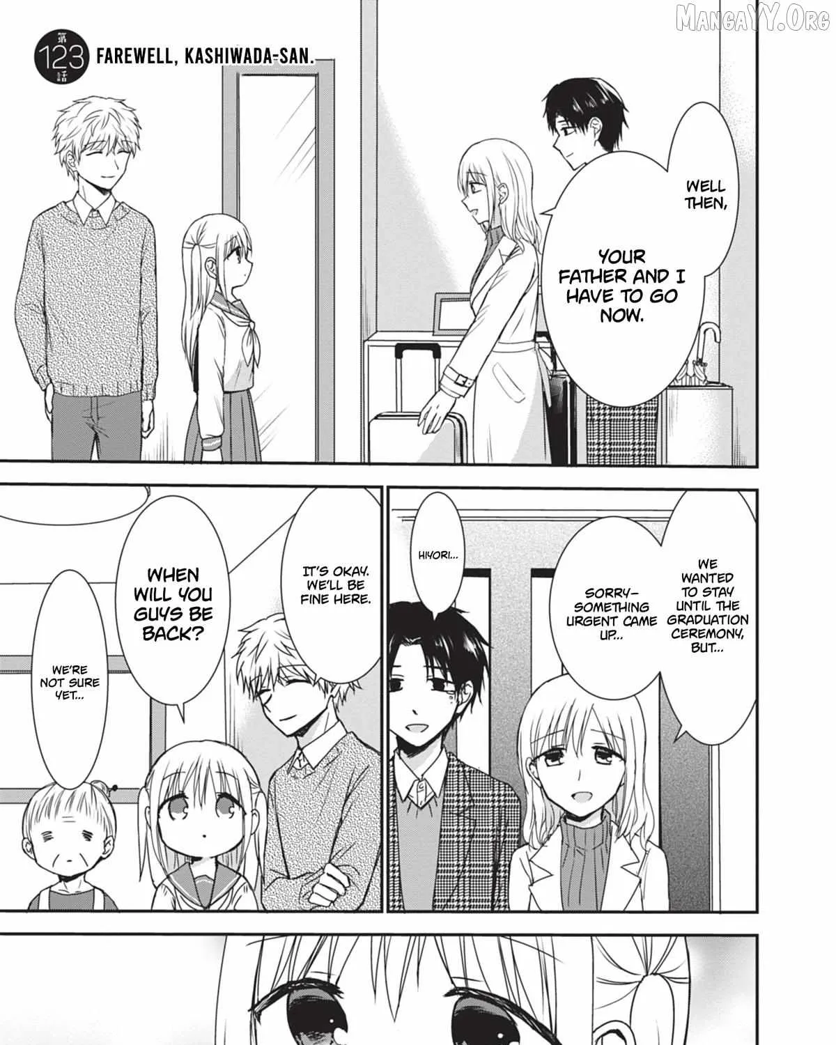 Inexpressive Kashiwada and Expressive Oota - Chapter 123 - Page 1