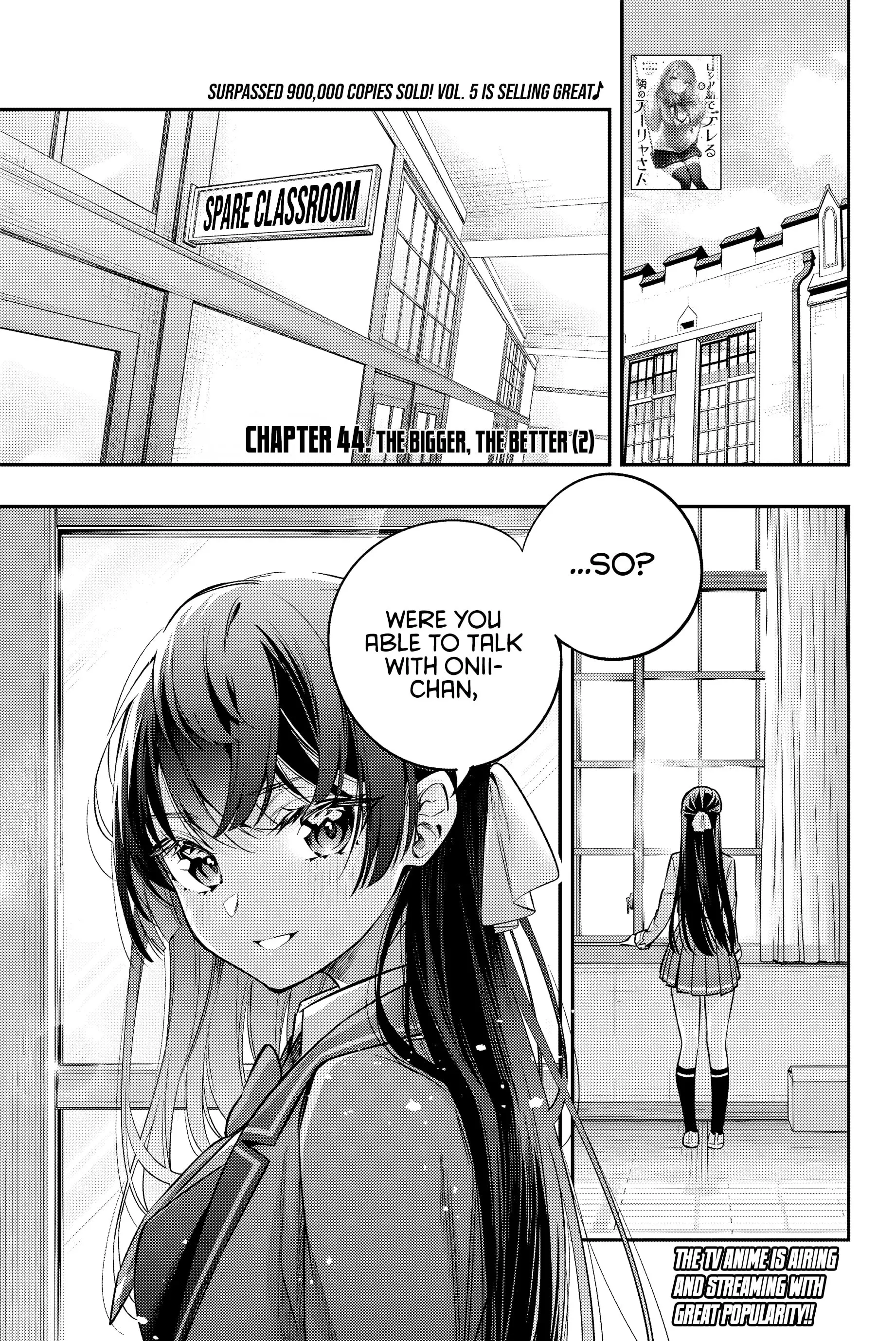 Tokidoki Bosotto Roshia-go de Dereru Tonari no Alya-san - Chapter 44 - Page 1
