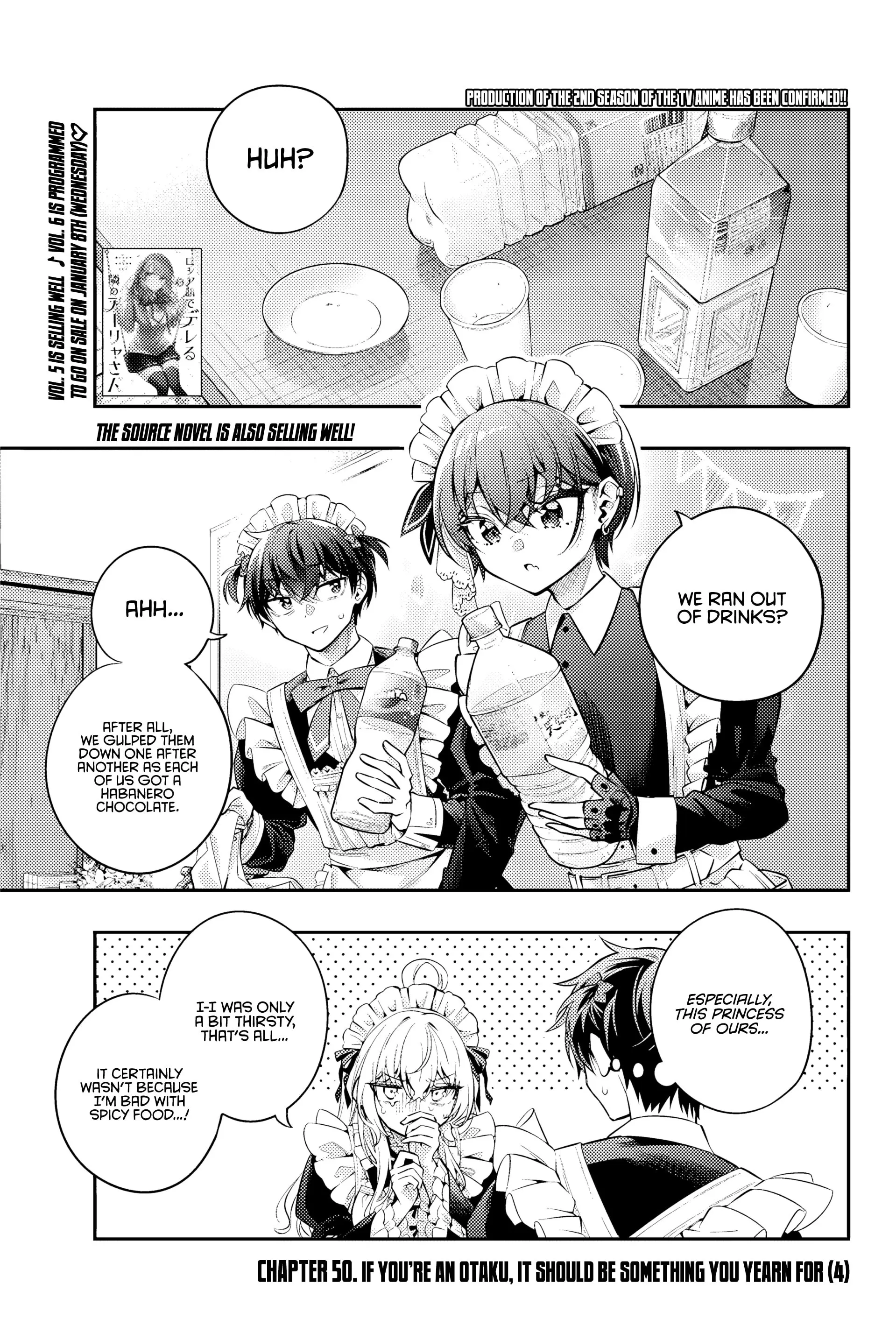 Tokidoki Bosotto Roshia-go de Dereru Tonari no Alya-san - Chapter 50 - Page 1