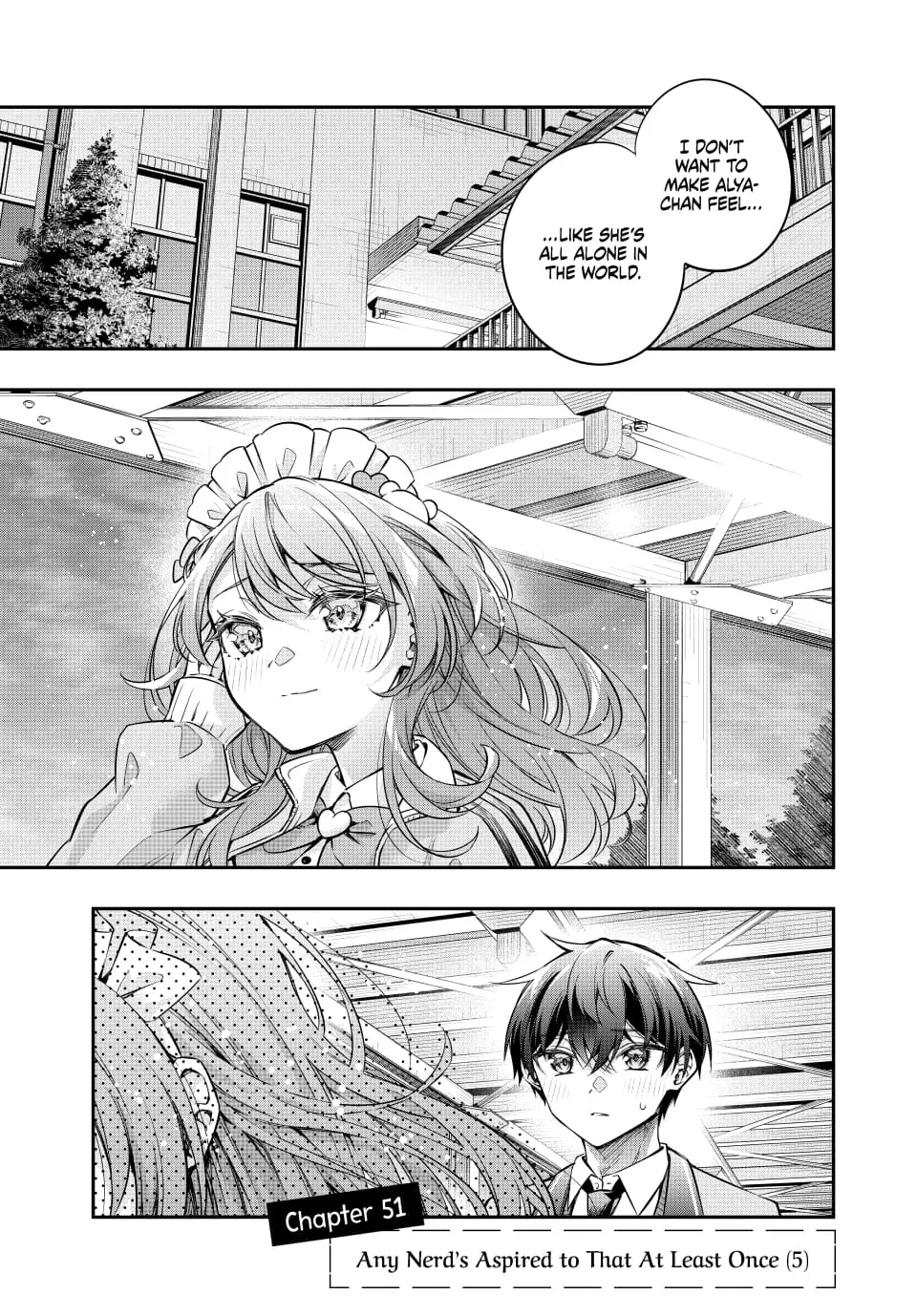 Tokidoki Bosotto Roshia-go de Dereru Tonari no Alya-san - Chapter 51 - Page 1