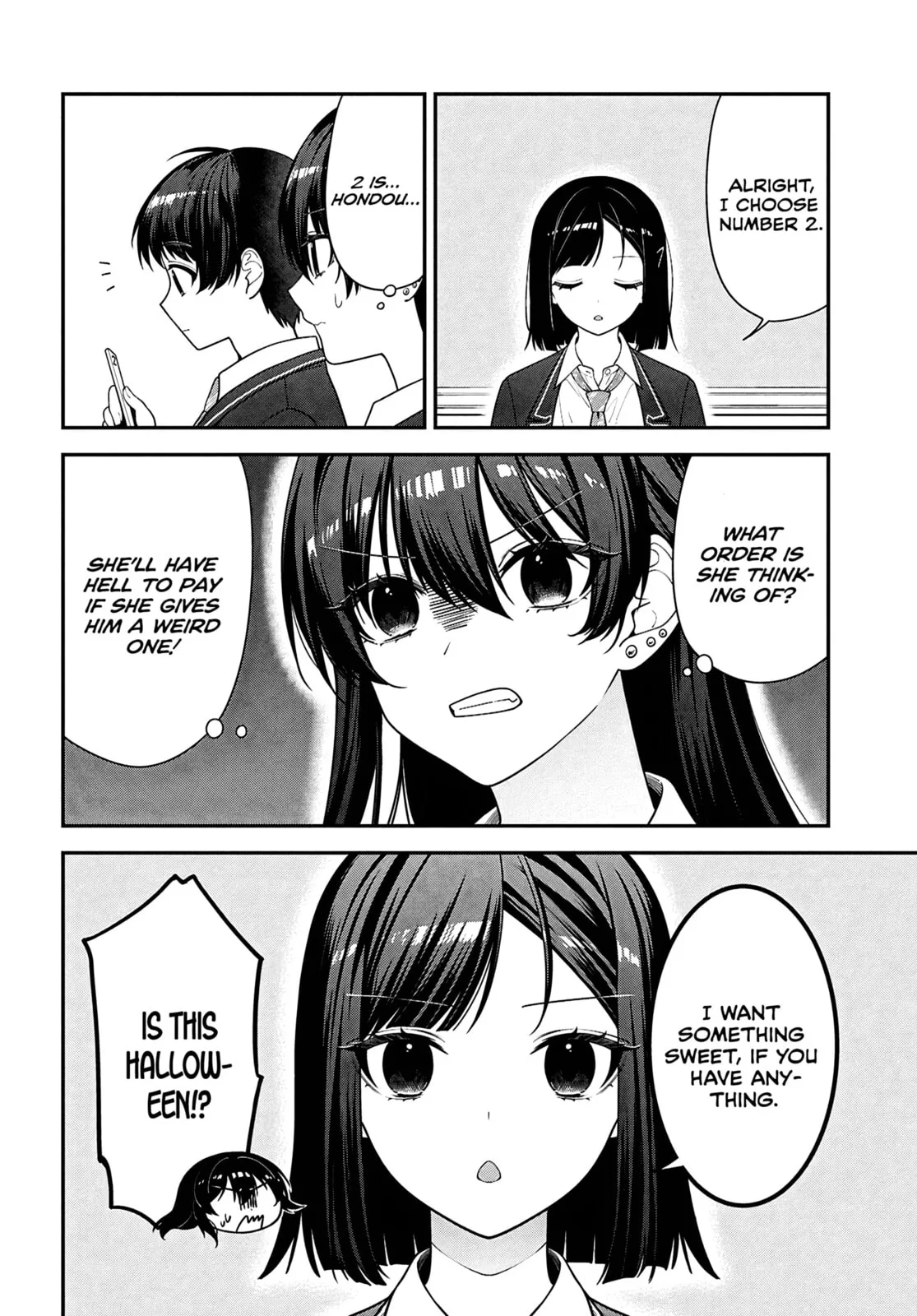 Tonari no Seki no Yankee Shimizu-san ga Kami o Kuroku Sometekita - Chapter 14 - Page 6