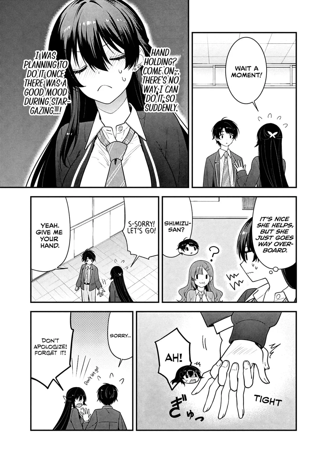 Tonari no Seki no Yankee Shimizu-san ga Kami o Kuroku Sometekita - Chapter 14 - Page 11