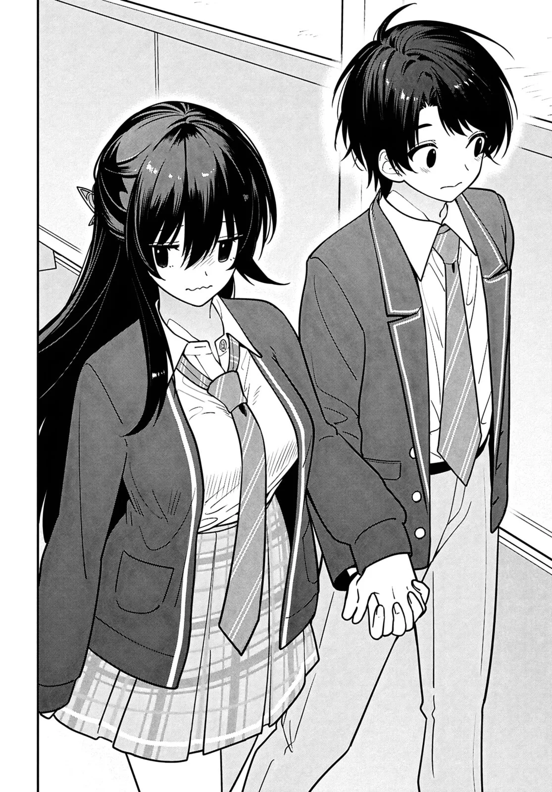 Tonari no Seki no Yankee Shimizu-san ga Kami o Kuroku Sometekita - Chapter 14 - Page 12