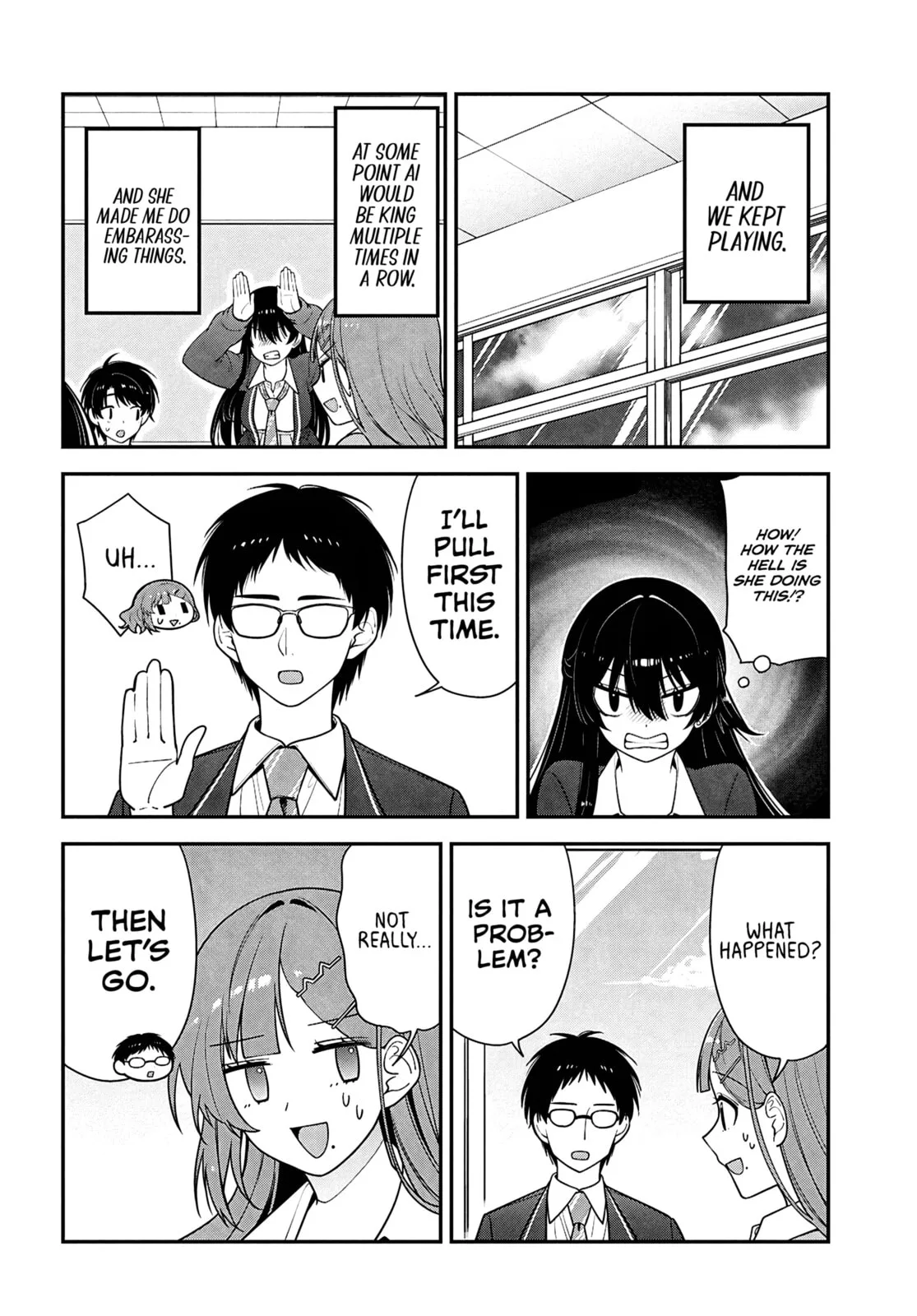 Tonari no Seki no Yankee Shimizu-san ga Kami o Kuroku Sometekita - Chapter 14 - Page 25