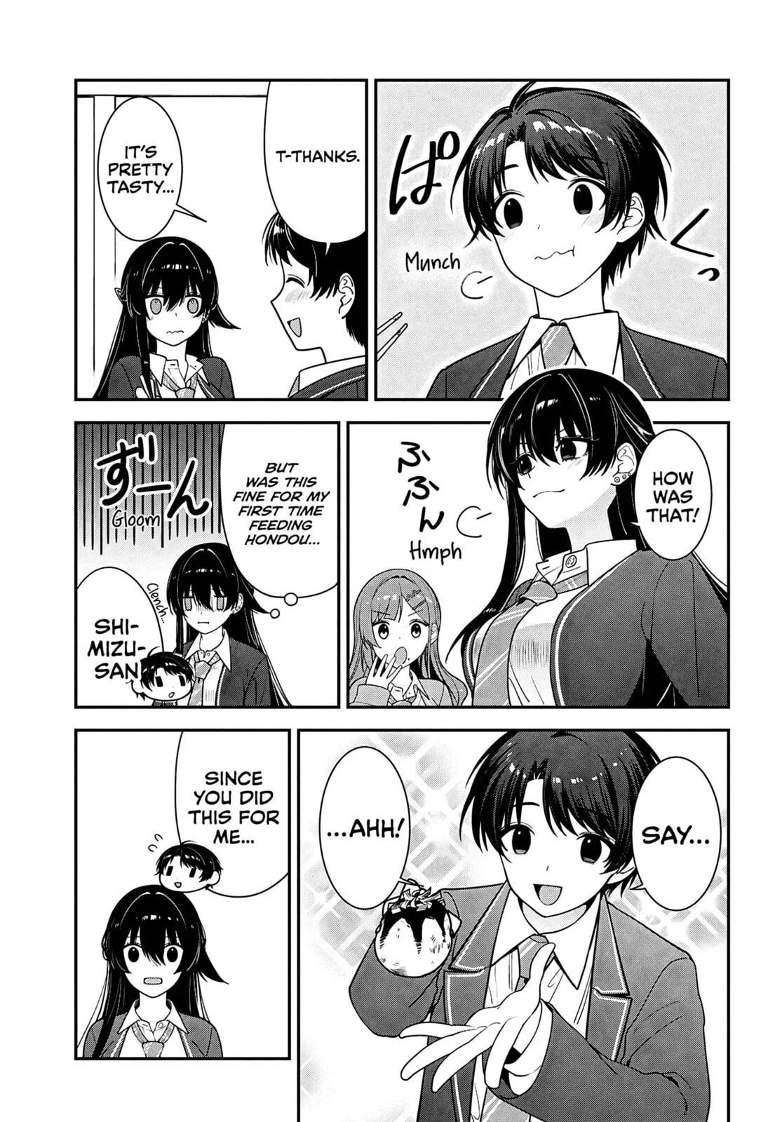 Tonari no Seki no Yankee Shimizu-san ga Kami o Kuroku Sometekita - Chapter 14 - Page 30