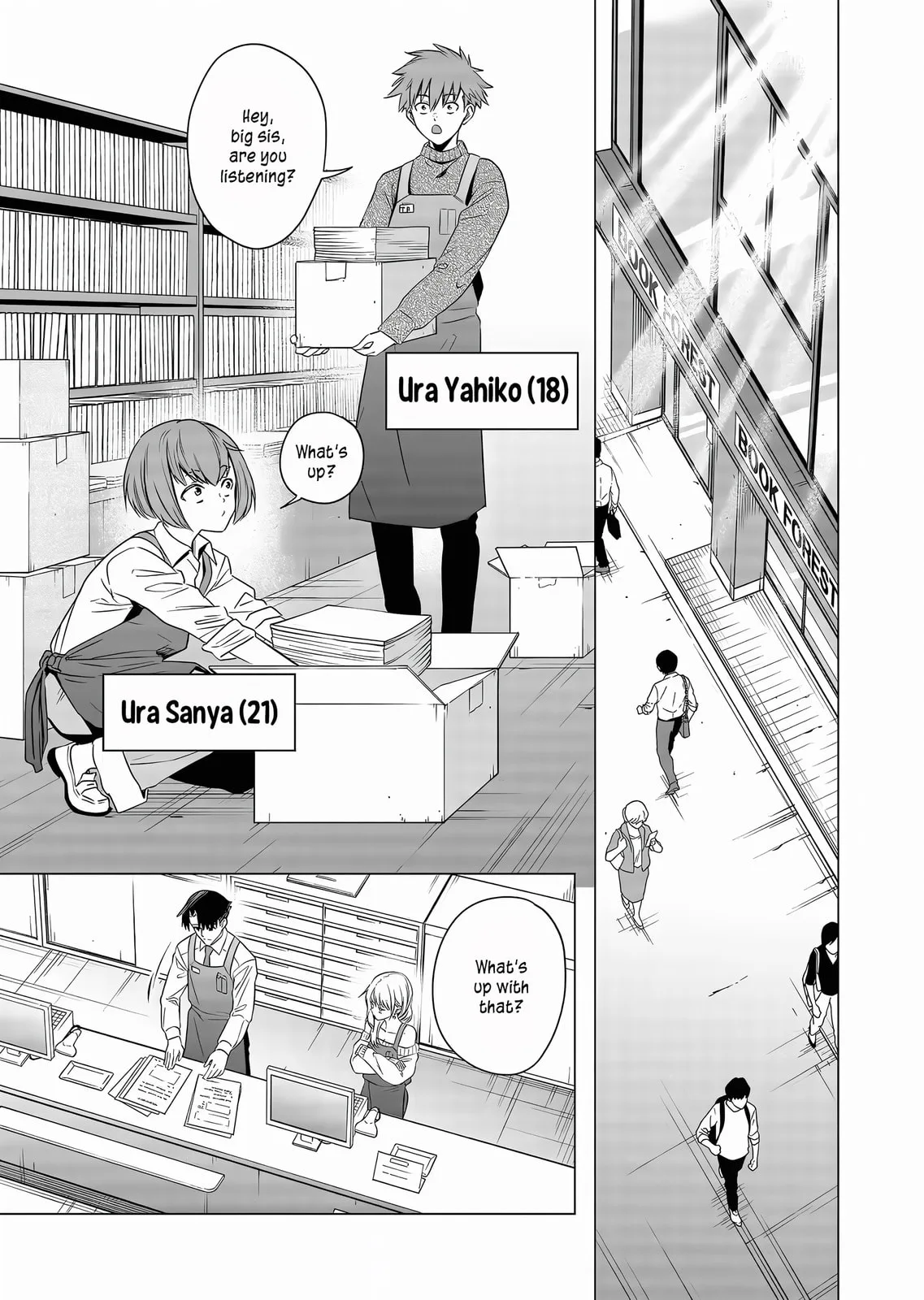 A Story About Investing in a Girl at the Workplace - Chapter 4 - Page 1