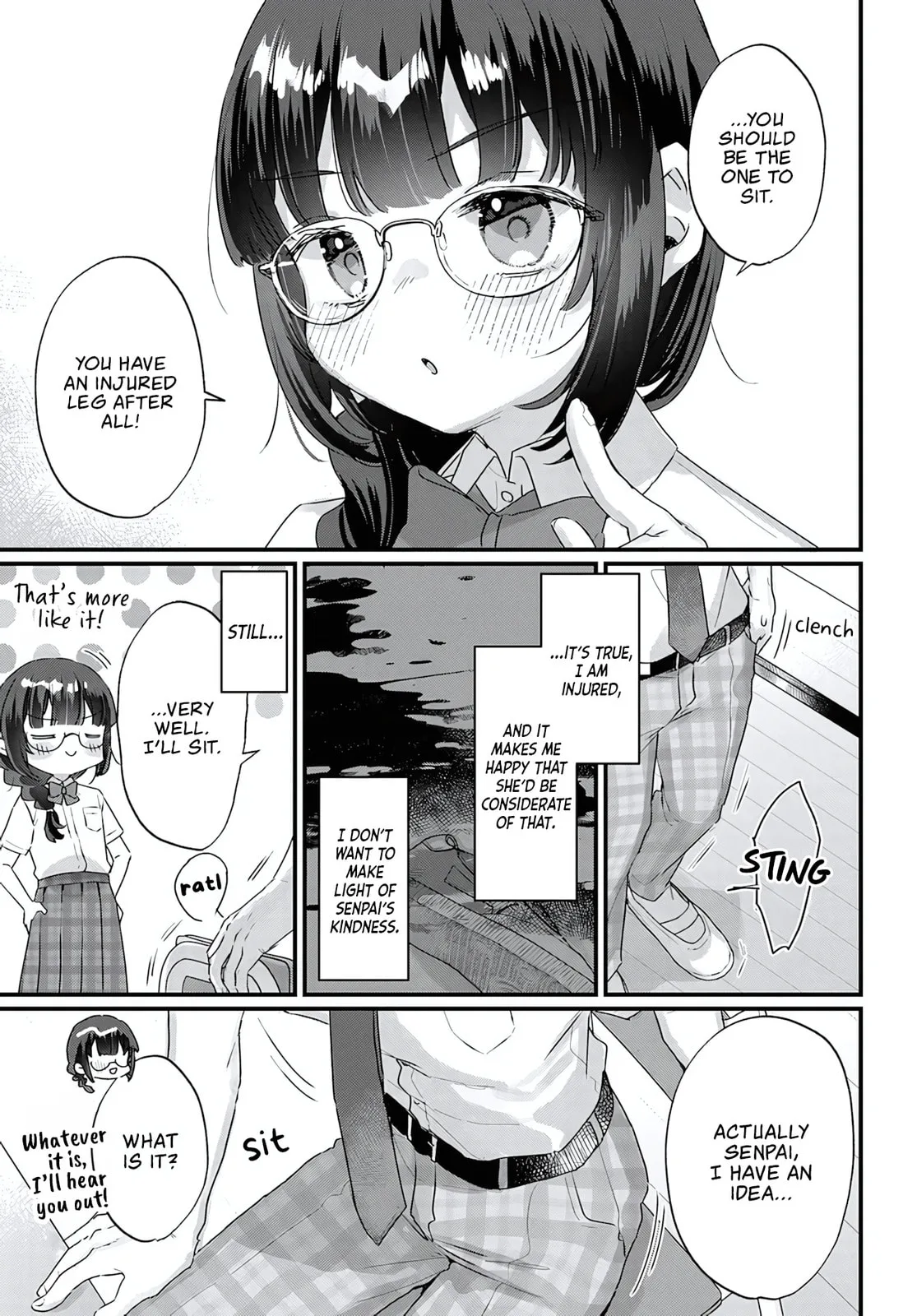 After I Let The Small And Cute Intellectual Senior Of The Literature Club Sit On My Lap, She Started Sitting There Every Day - Chapter 1 - Page 11