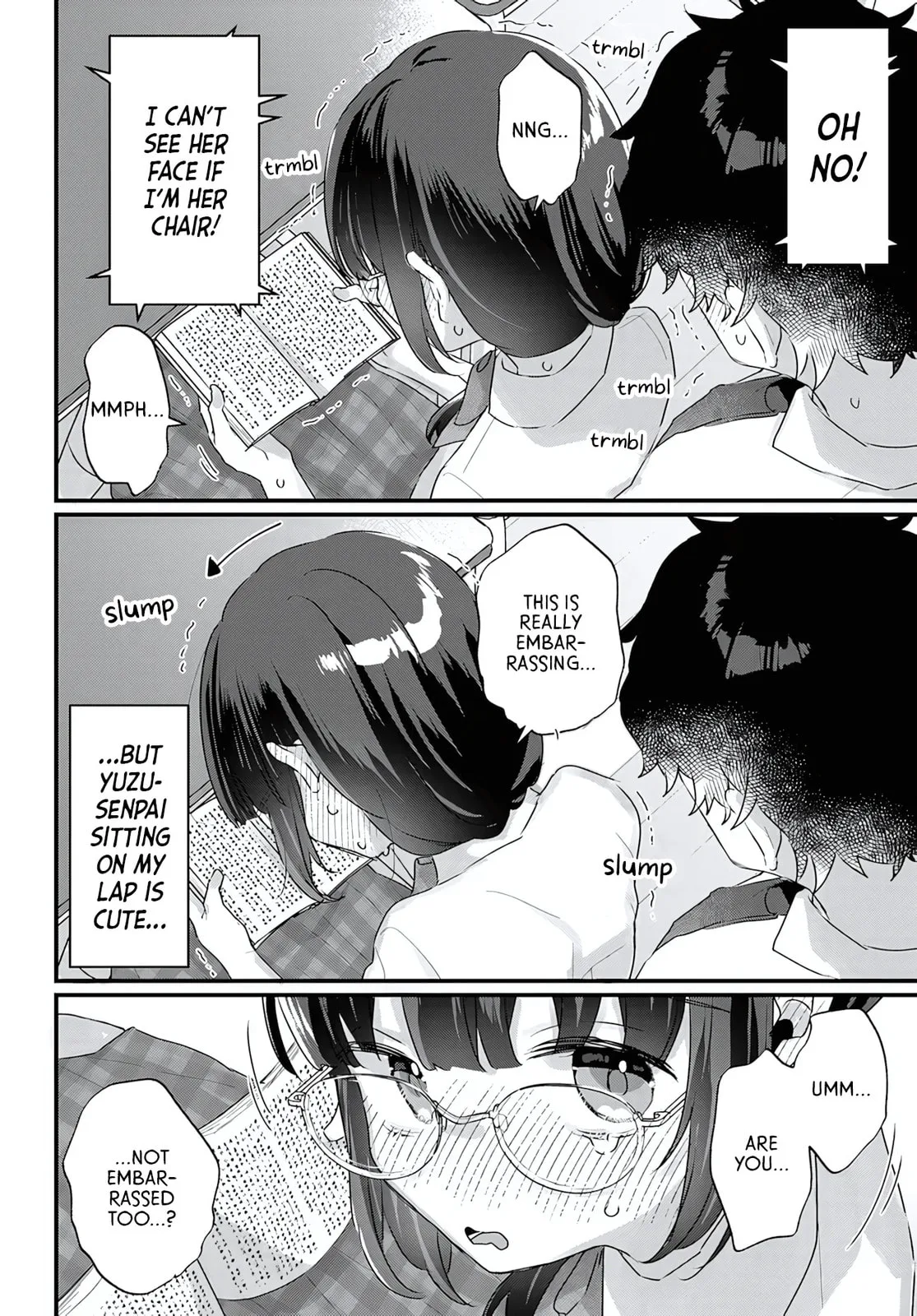 After I Let The Small And Cute Intellectual Senior Of The Literature Club Sit On My Lap, She Started Sitting There Every Day - Chapter 1 - Page 18