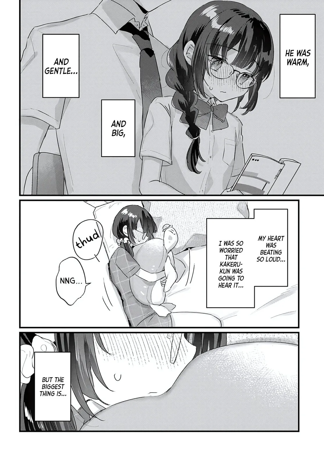 After I Let The Small And Cute Intellectual Senior Of The Literature Club Sit On My Lap, She Started Sitting There Every Day - Chapter 1 - Page 22