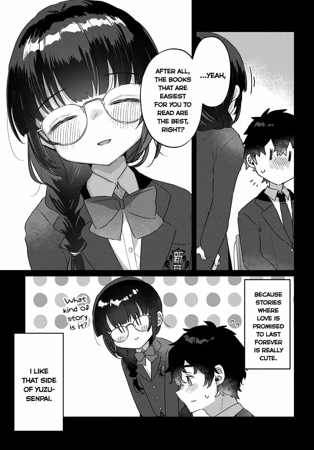 After I Let The Small And Cute Intellectual Senior Of The Literature Club Sit On My Lap, She Started Sitting There Every Day - Chapter 2.1 - Page 3