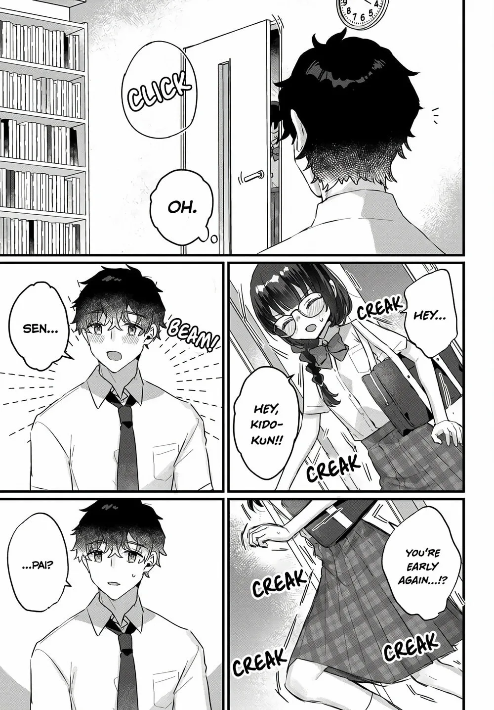 After I Let The Small And Cute Intellectual Senior Of The Literature Club Sit On My Lap, She Started Sitting There Every Day - Chapter 2.1 - Page 5