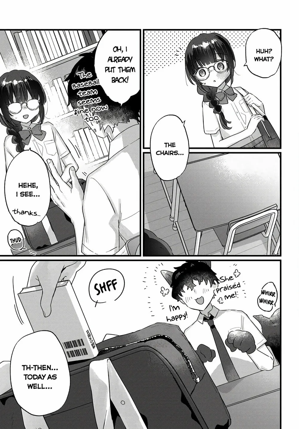 After I Let The Small And Cute Intellectual Senior Of The Literature Club Sit On My Lap, She Started Sitting There Every Day - Chapter 2.1 - Page 7